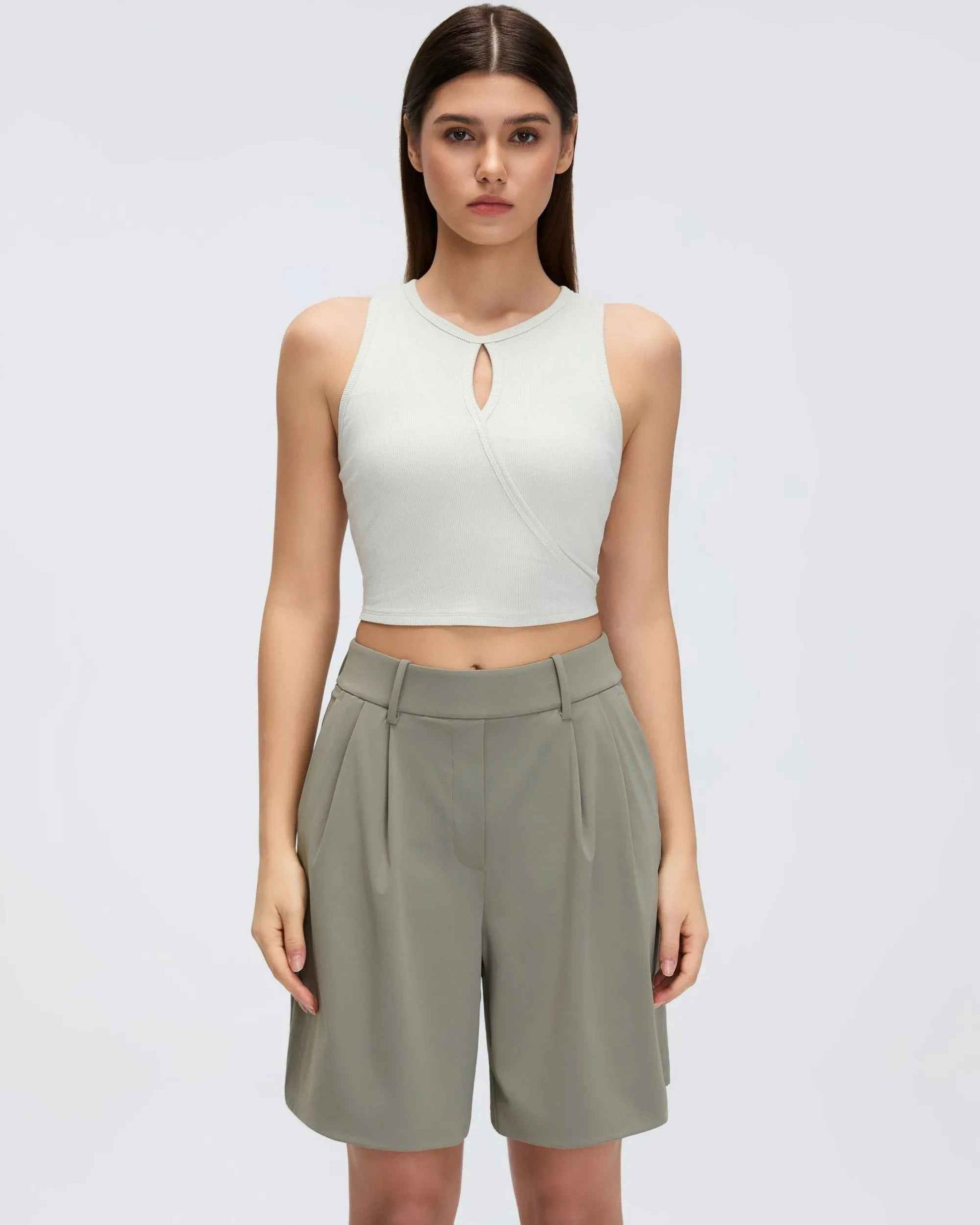 High-Waist Relaxed 5-Inch Sweat Shorts