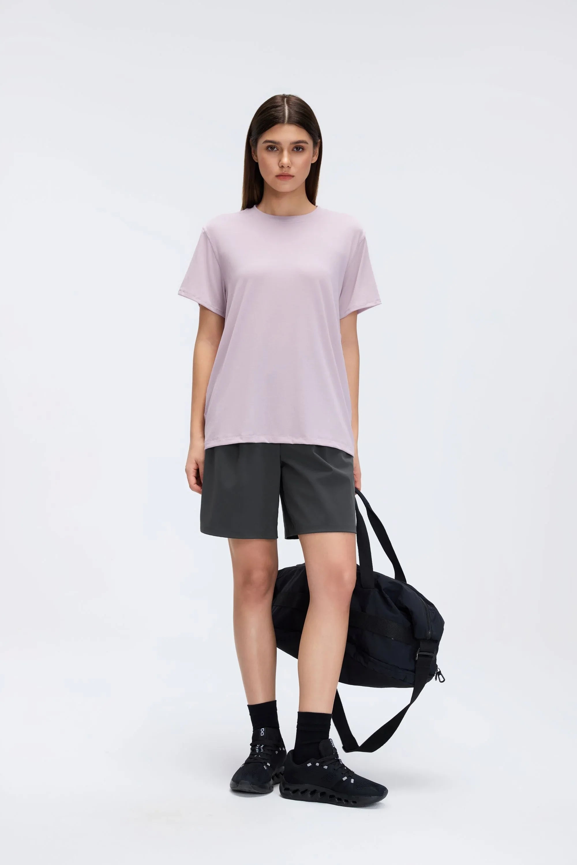 High-Waist Relaxed 5-Inch Sweat Shorts