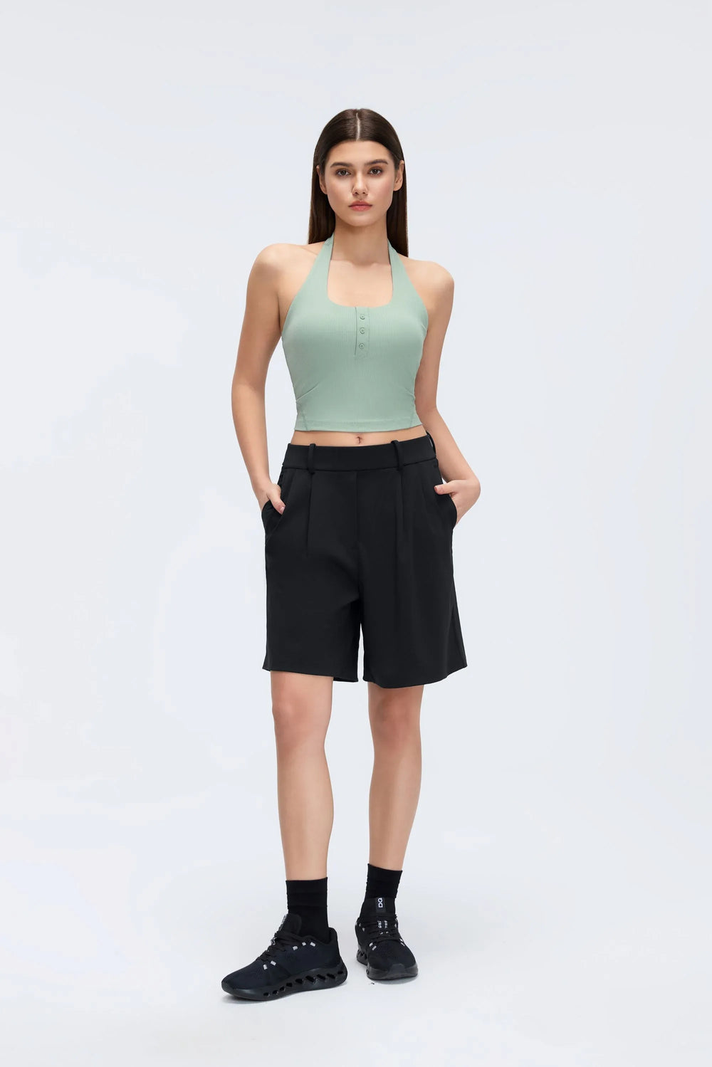 High-Waist Relaxed 5-Inch Sweat Shorts