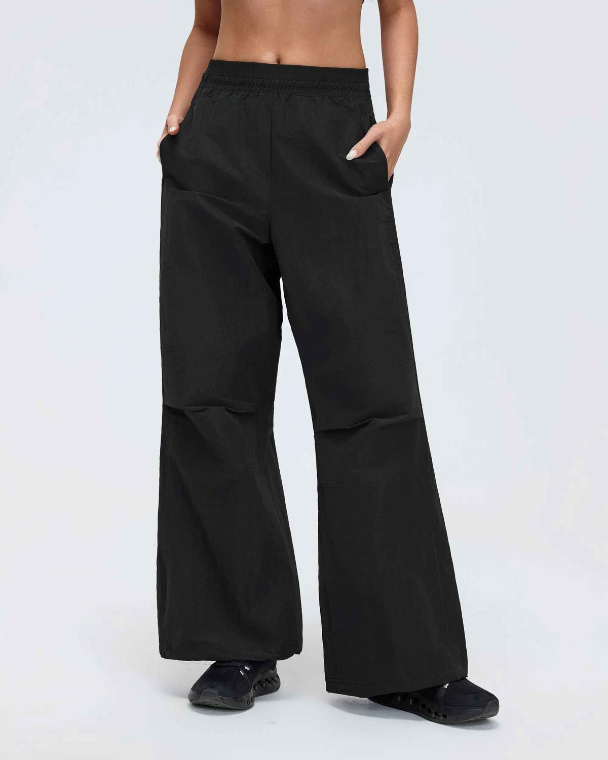 High-Waist Water-Repellent Hiking Pants