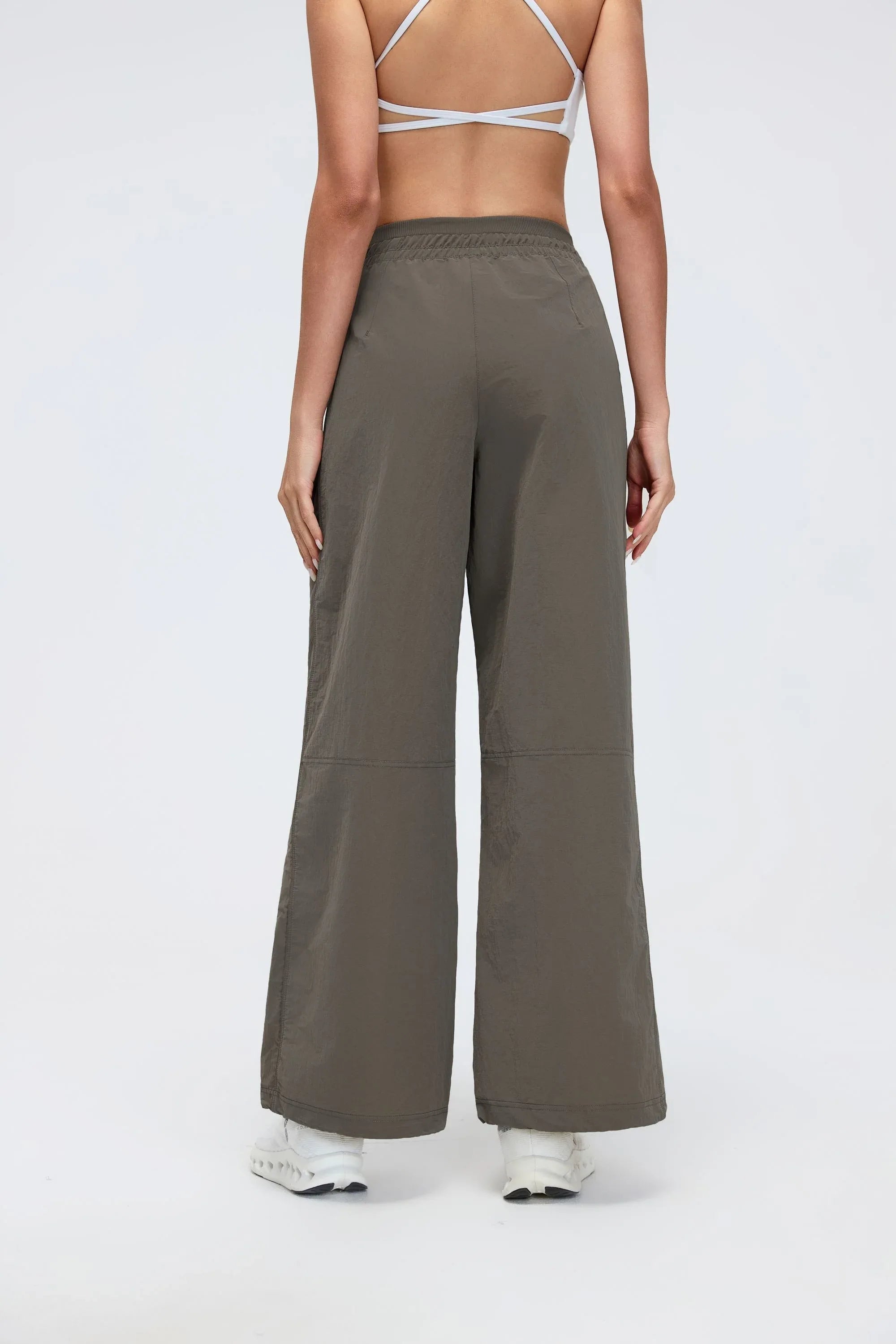 High-Waist Water-Repellent Hiking Pants