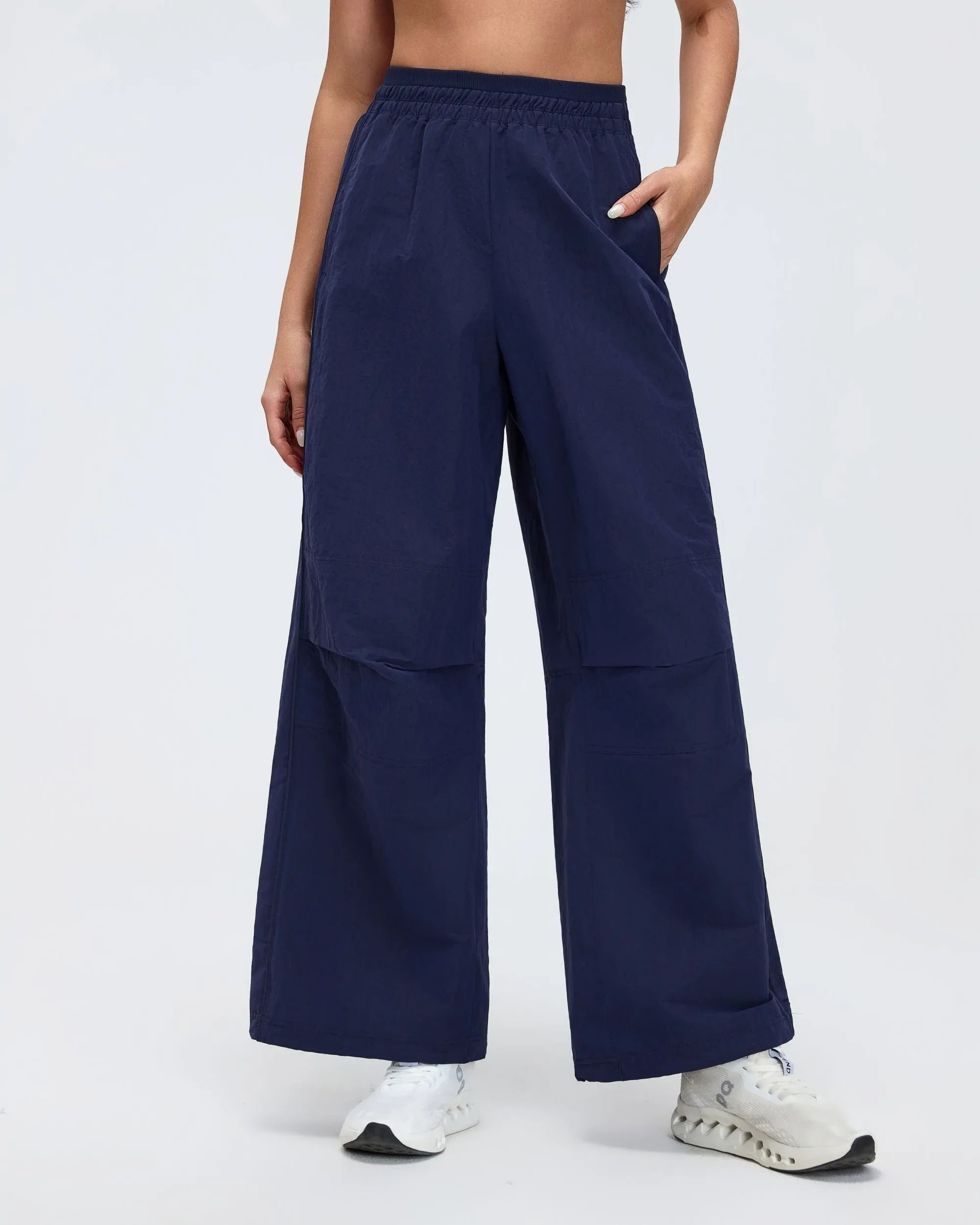 High-Waist Water-Repellent Hiking Pants