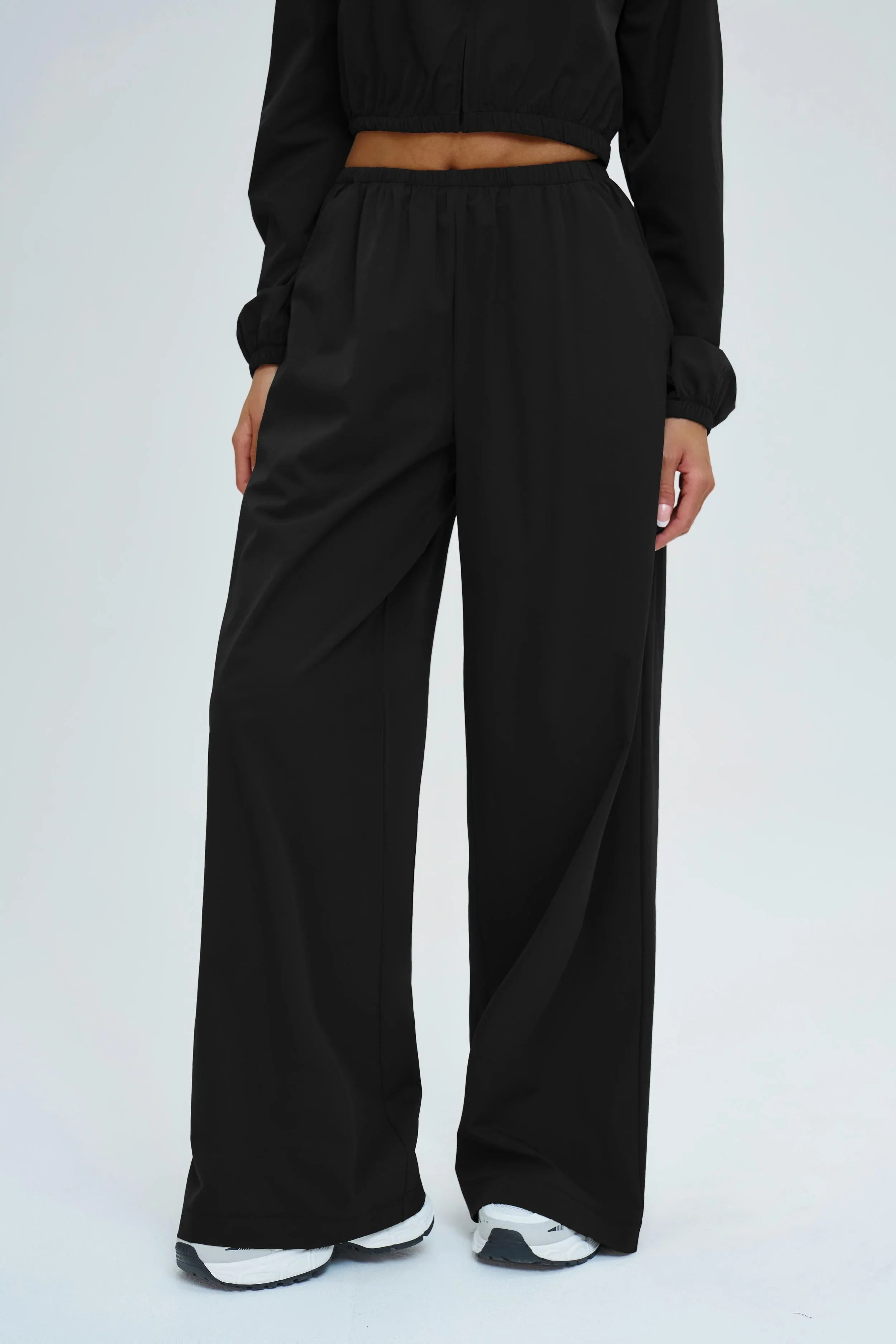 Wide-Leg Cargo Hiking Pants
