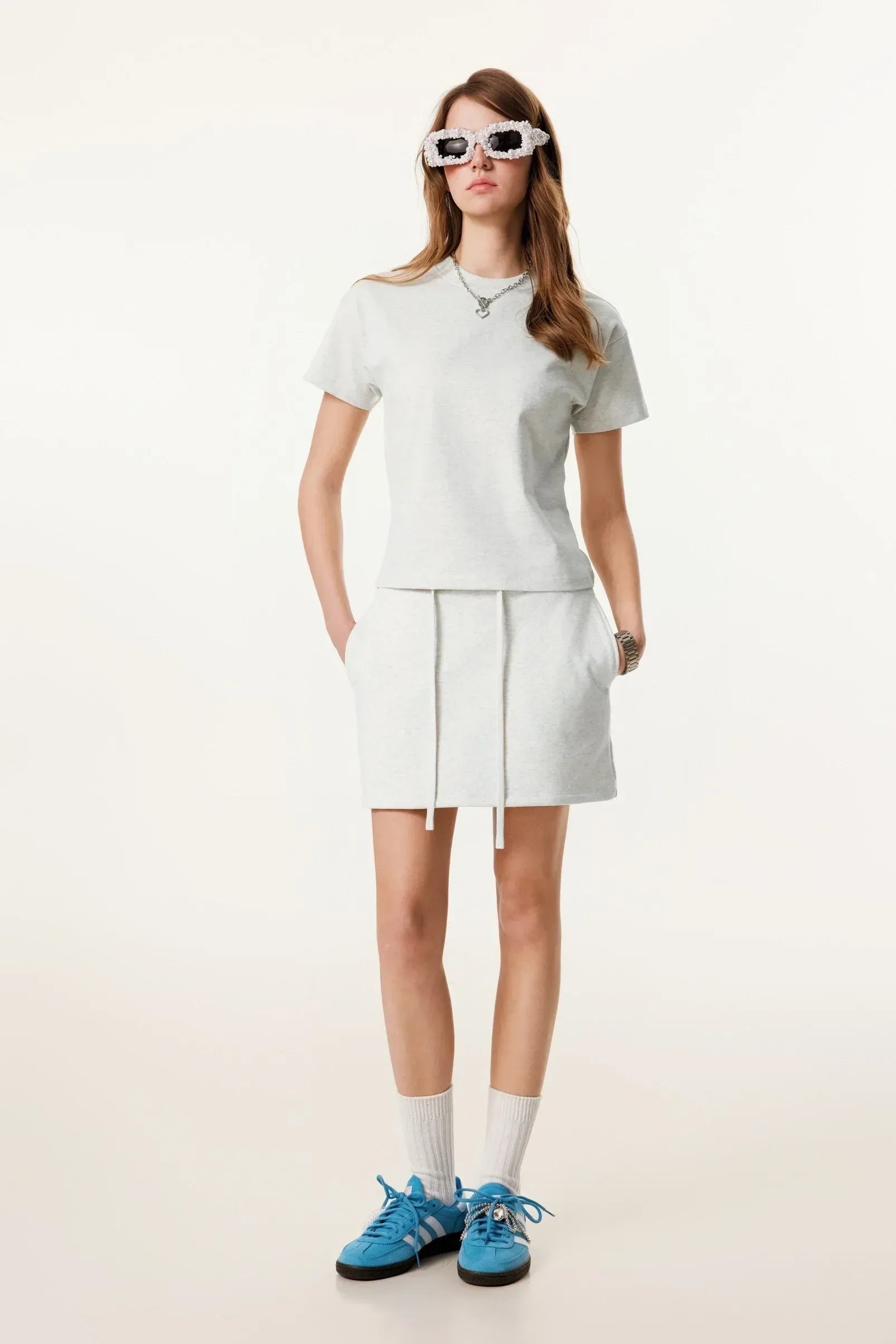 Summer Casual Solid Color Skirt