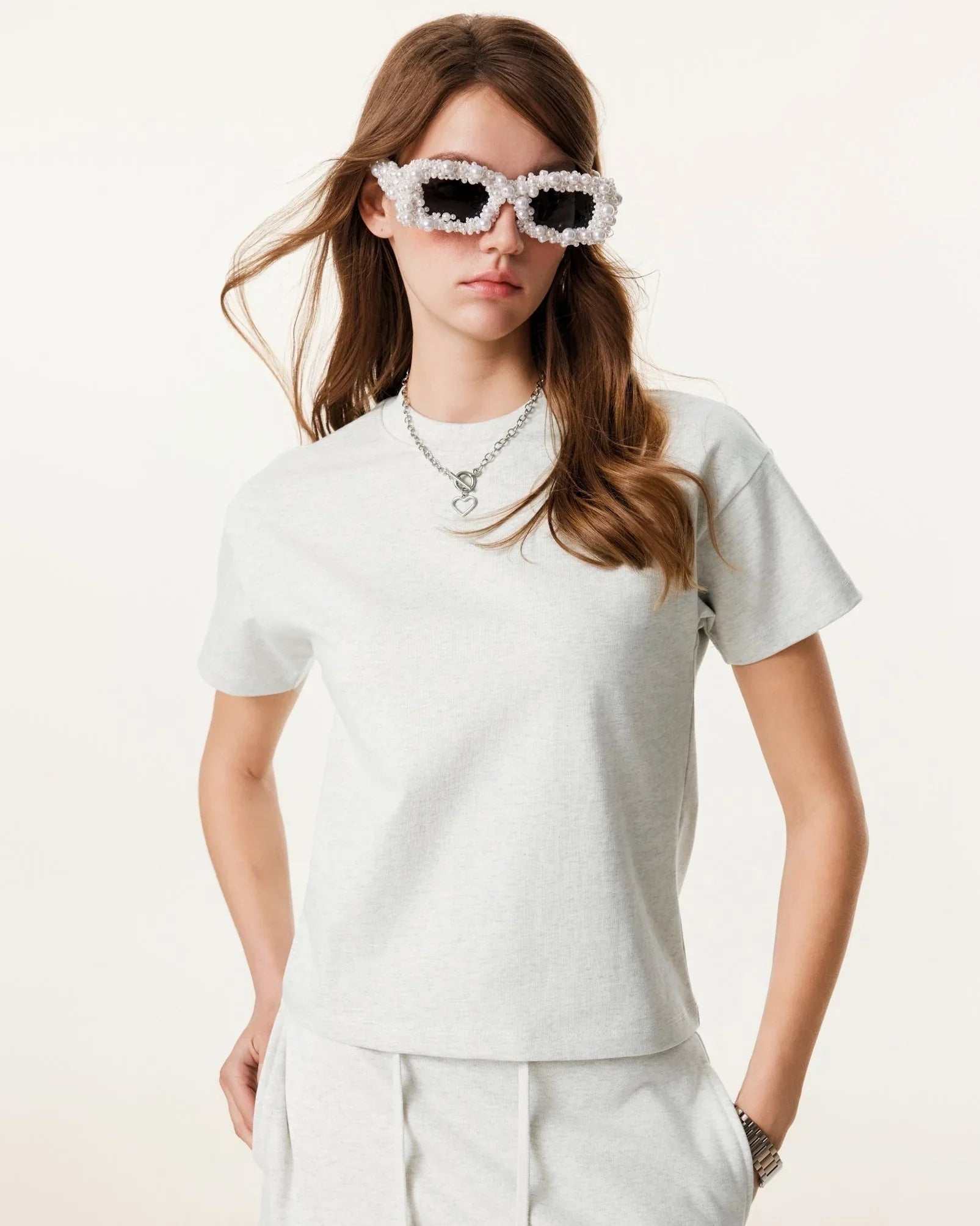 Summer Casual Solid Color T-shirt