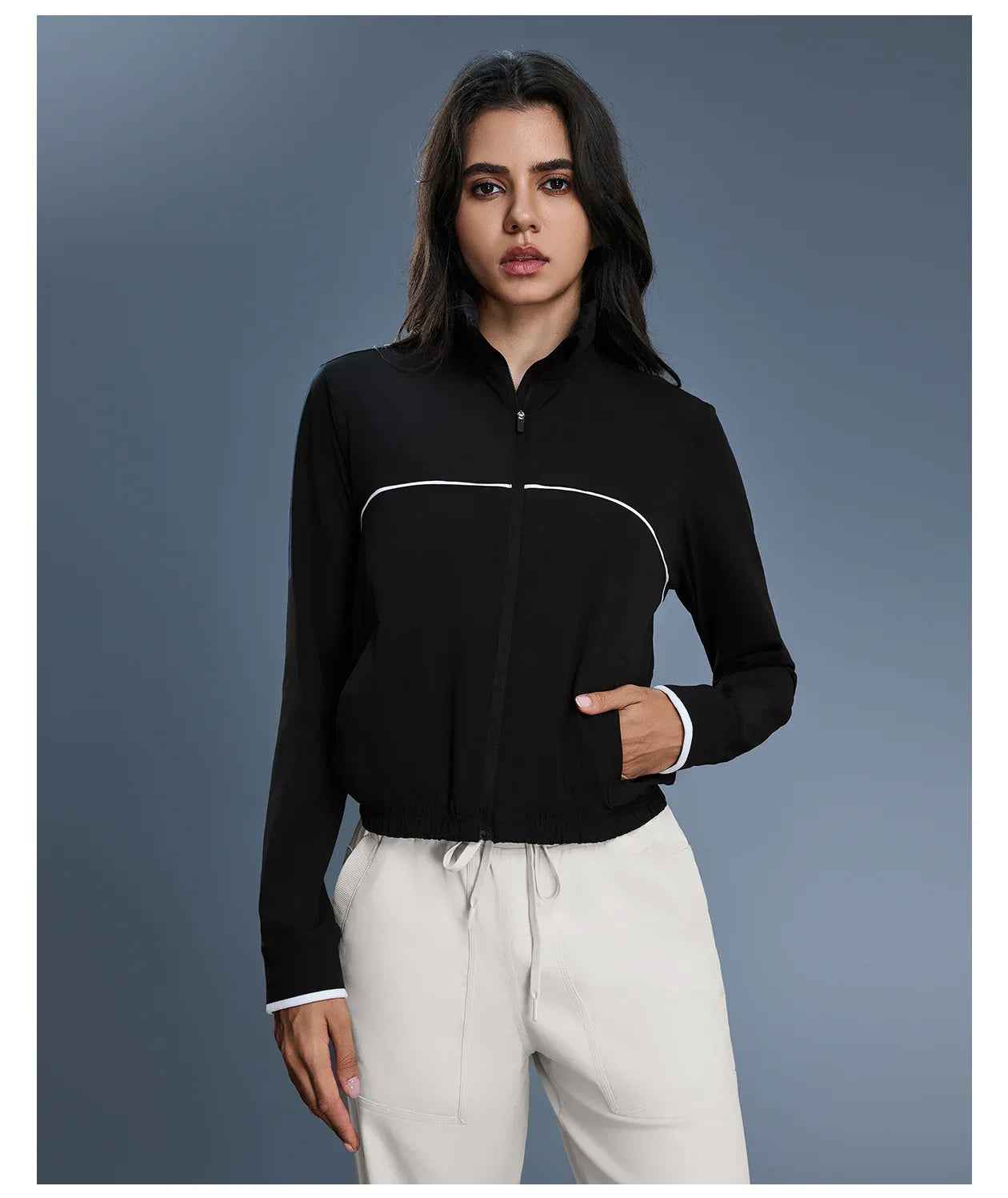 Outdoor Windproof Hooded Windbreaker Casual Jacket