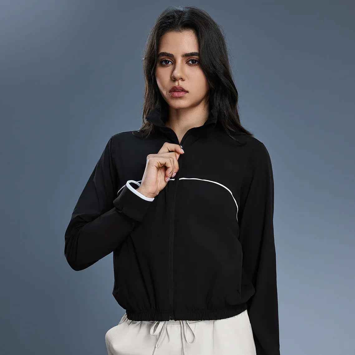 Outdoor Windproof Hooded Windbreaker Casual Jacket