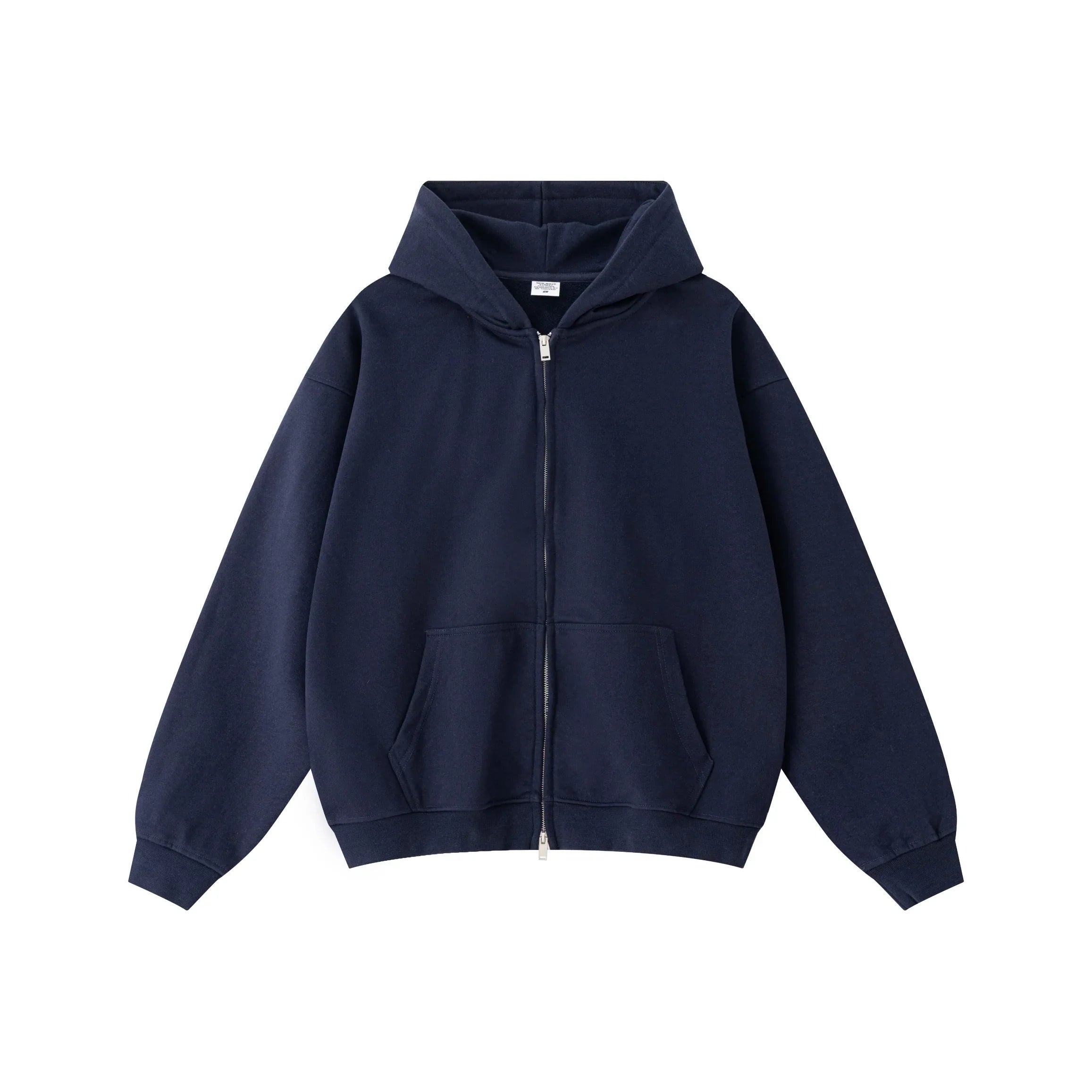 Double Zipper Oversized Hoodie