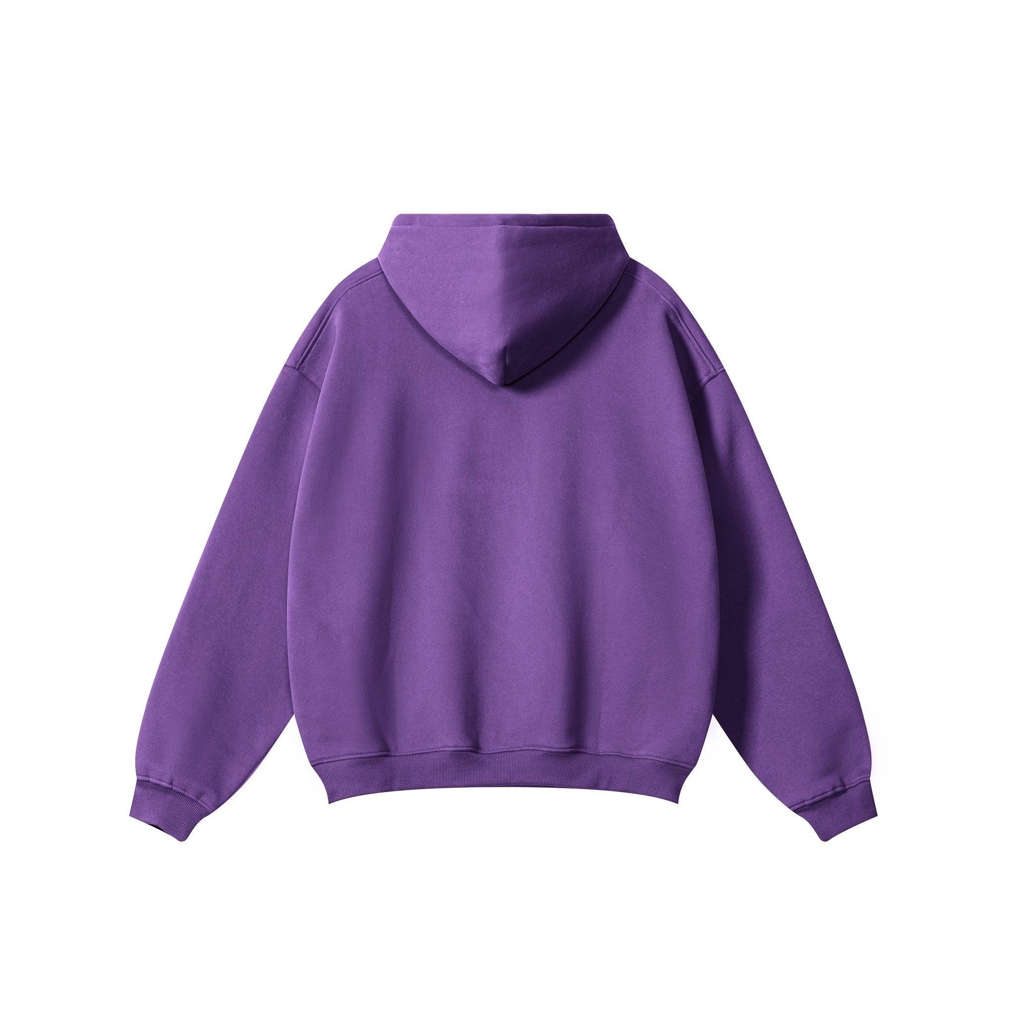 Oversized Fleece Pullover Hoodie