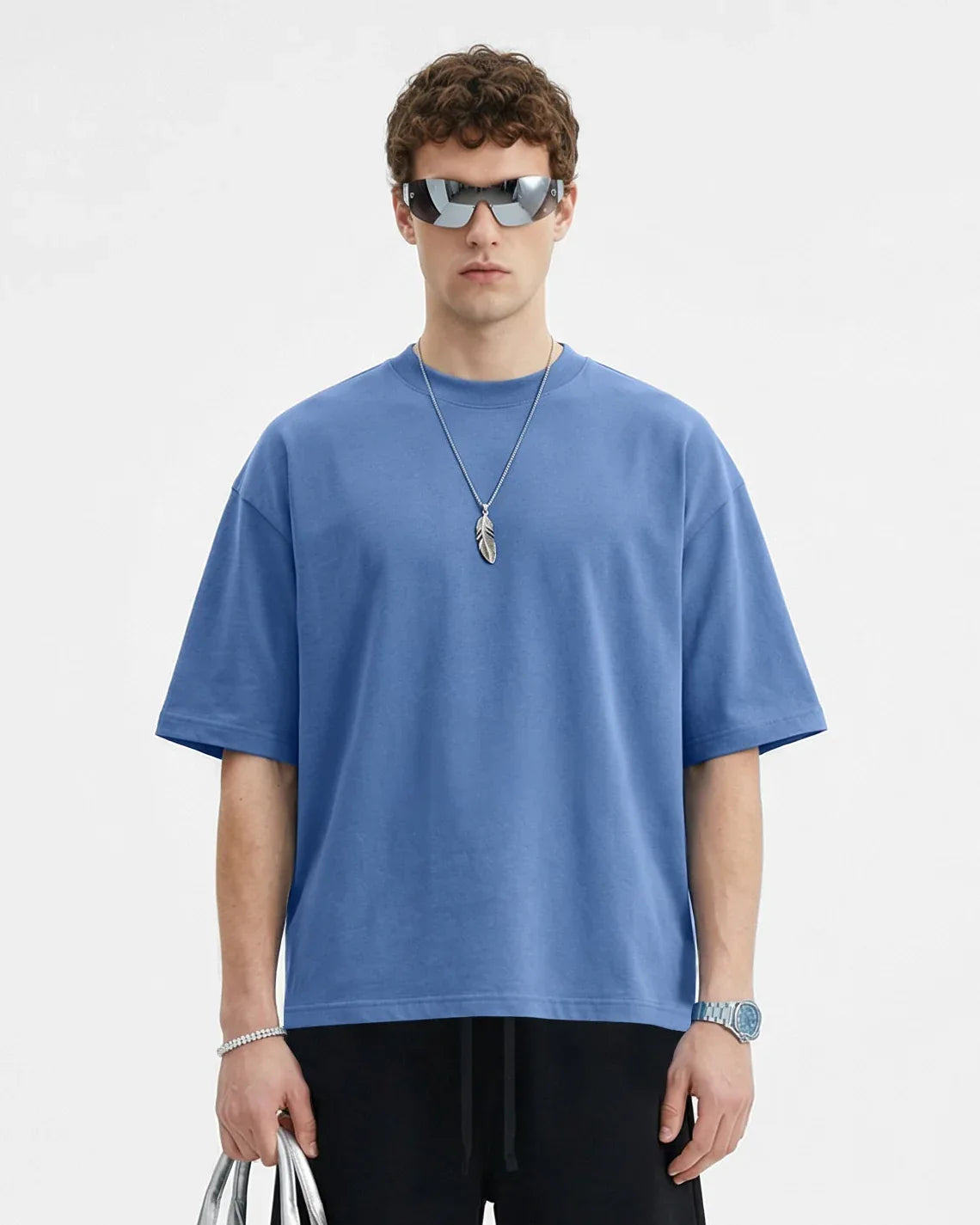 Cotton Boxy Short Sleeve T-Shirt