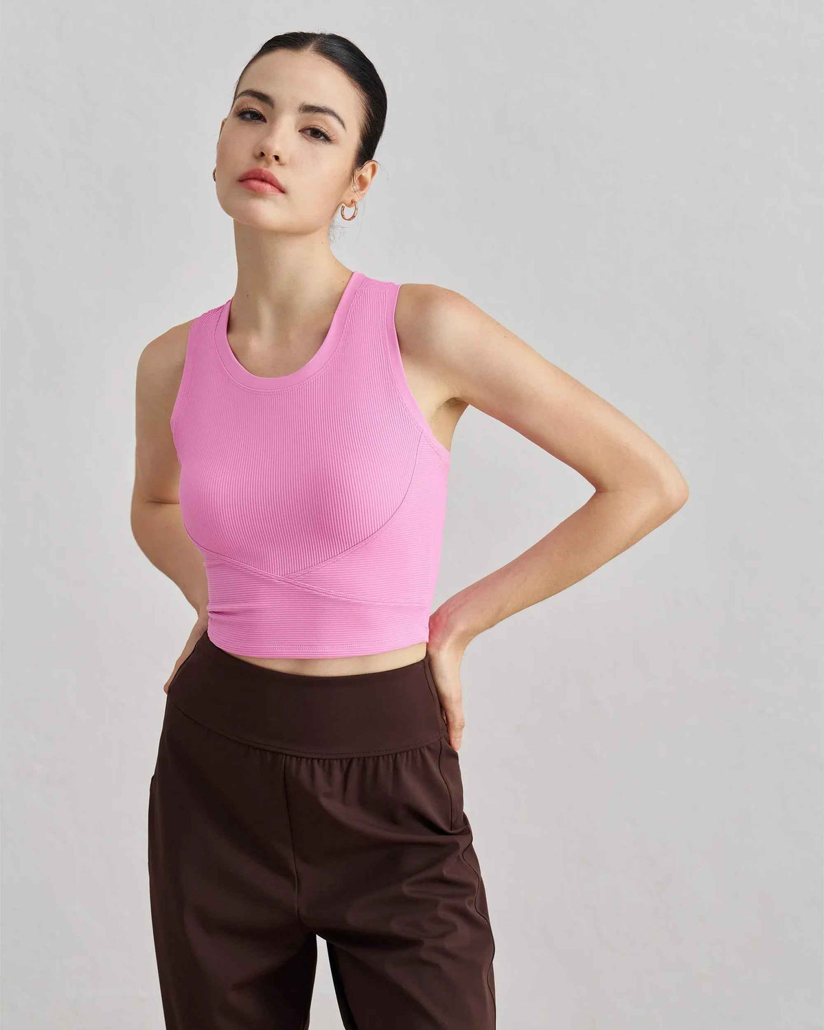 Built-In Cup Racerback Sports Tank