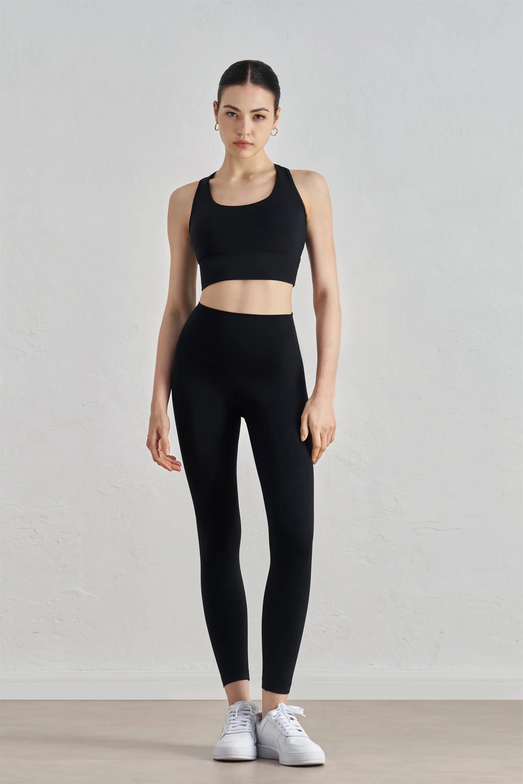 Fixed-Cup Racerback Sports Bra