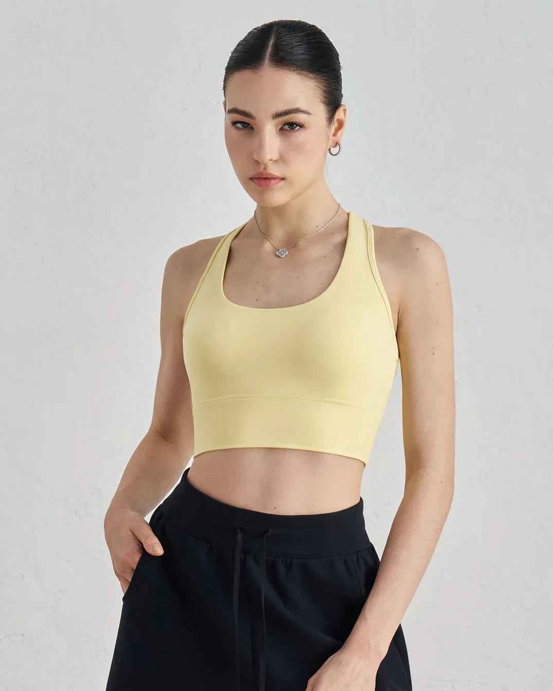 U-Neck Yoga Fitness Tank Top