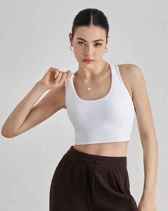 U-Neck Yoga Fitness Tank Top