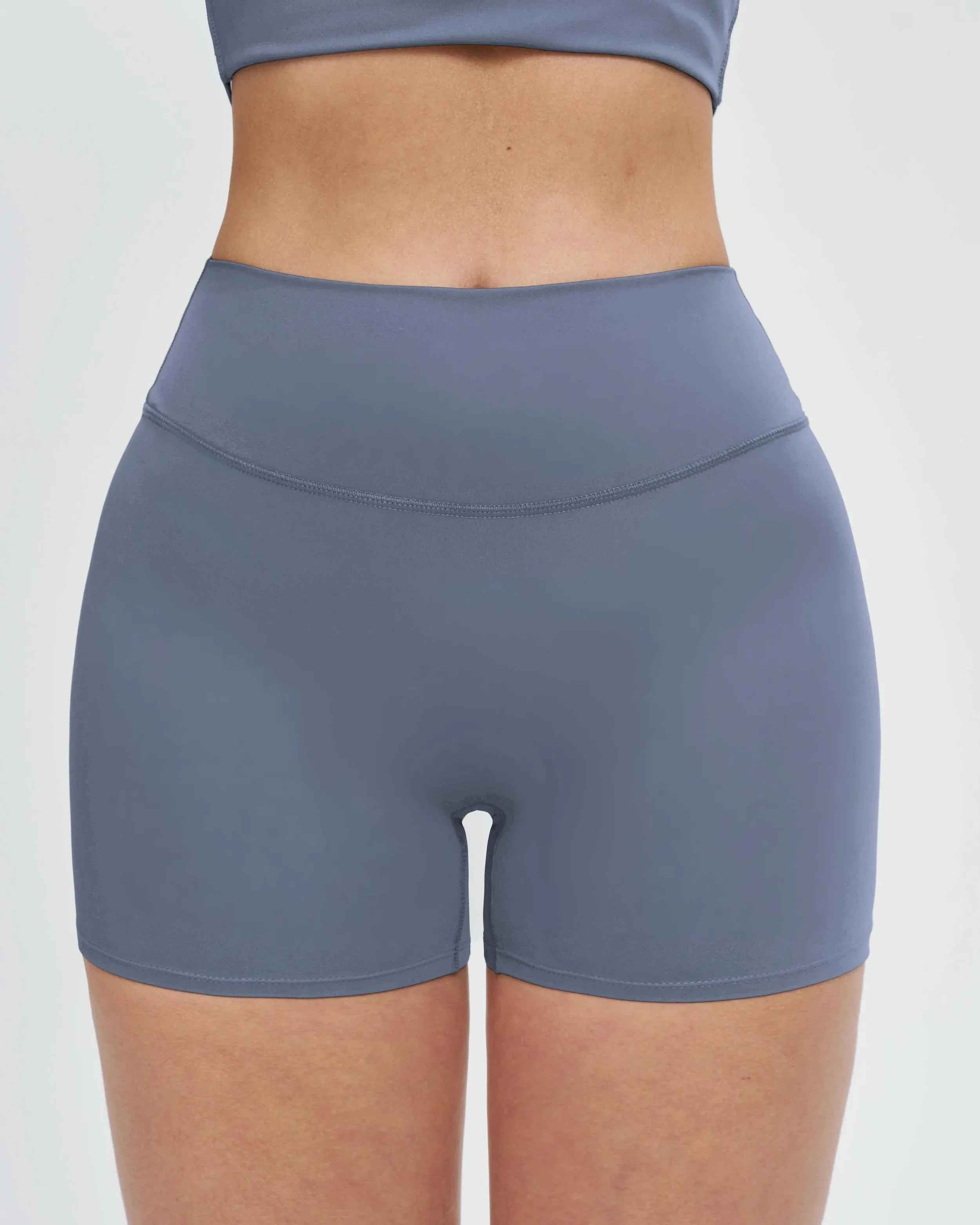 Brushed High-Waist Sculpting Shorts