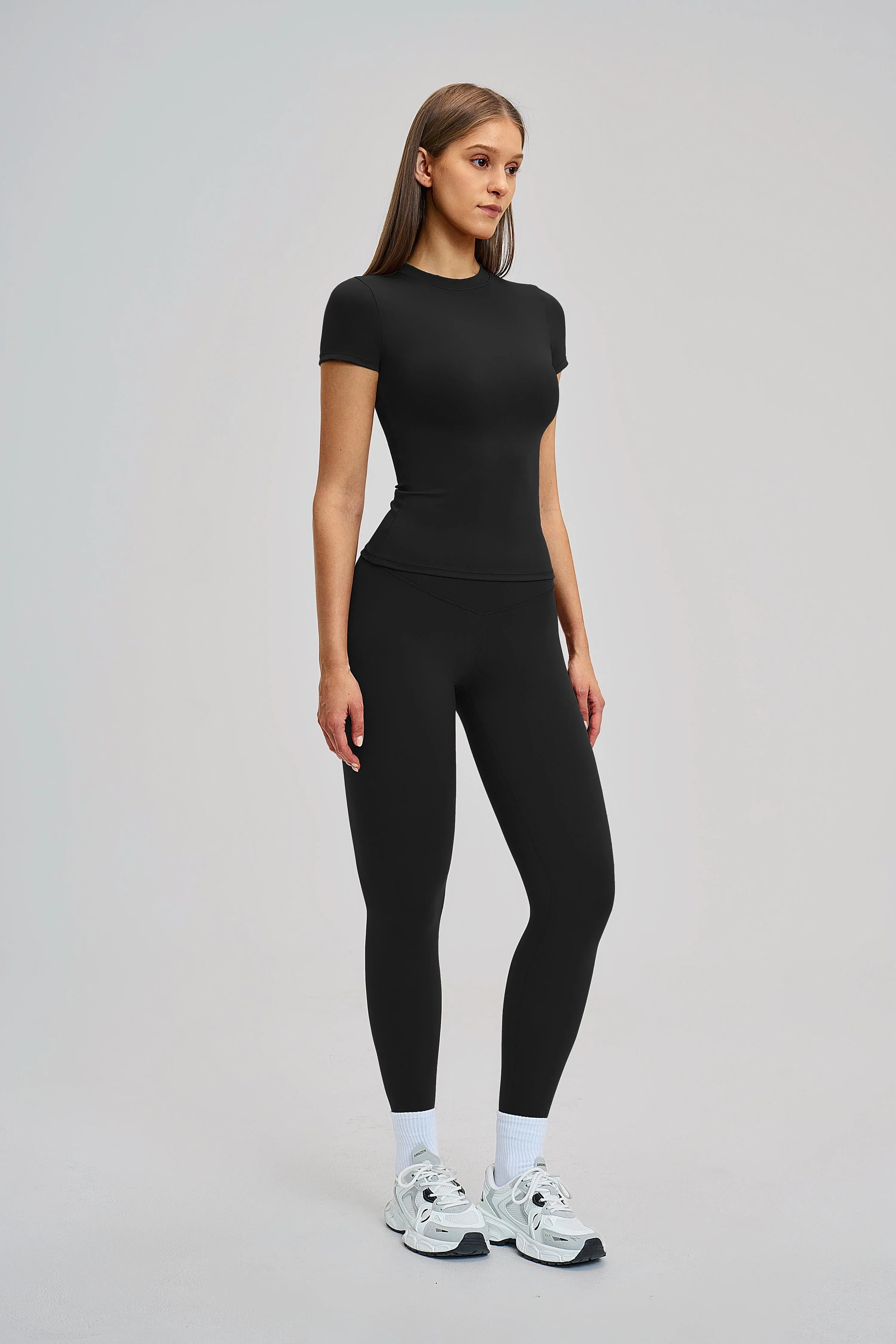 Mesh Cover-Up Short-Sleeve Tee