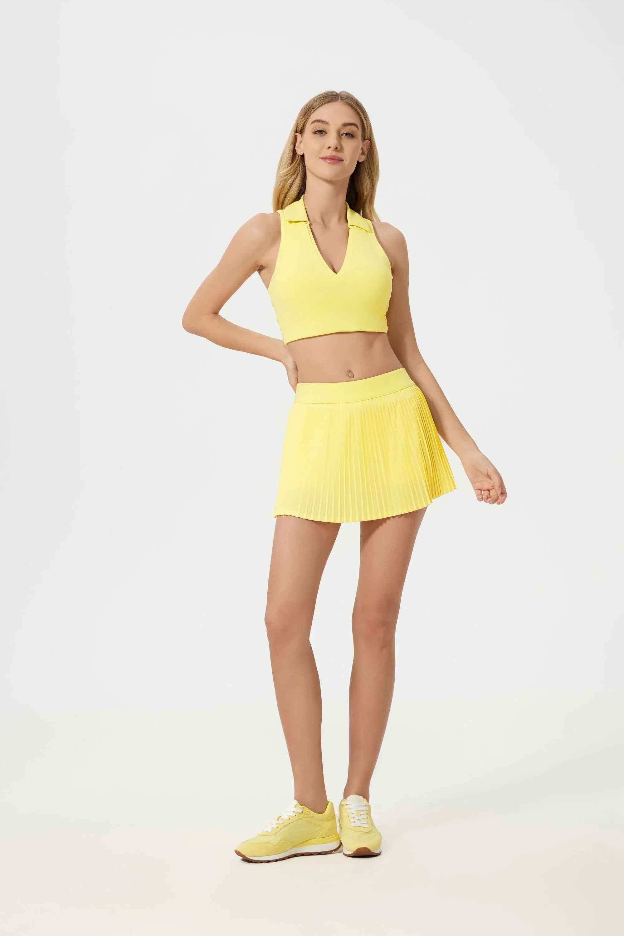 Cool-Feel Built-in Short Tennis Skirt