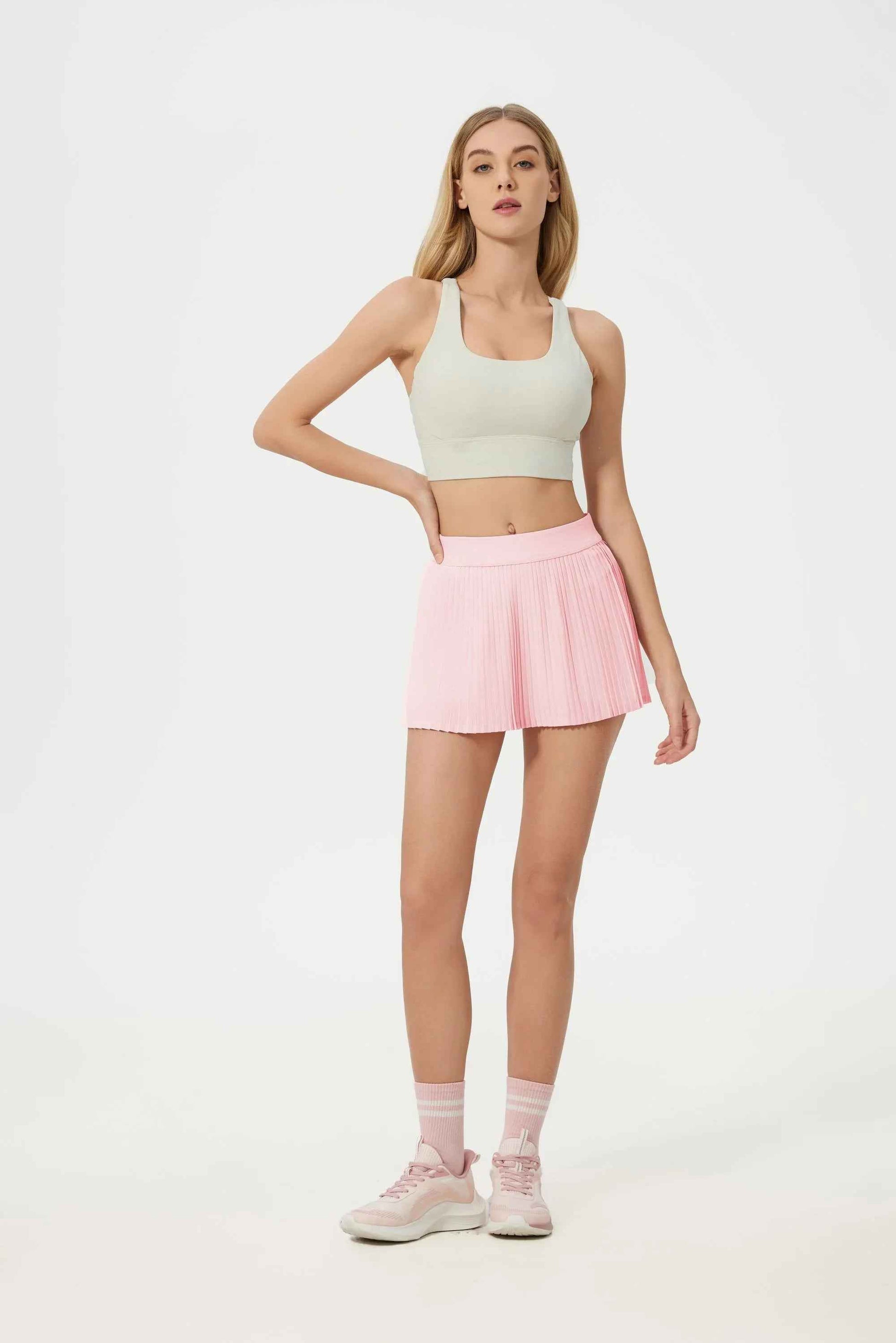 Cool-Feel Built-in Short Tennis Skirt