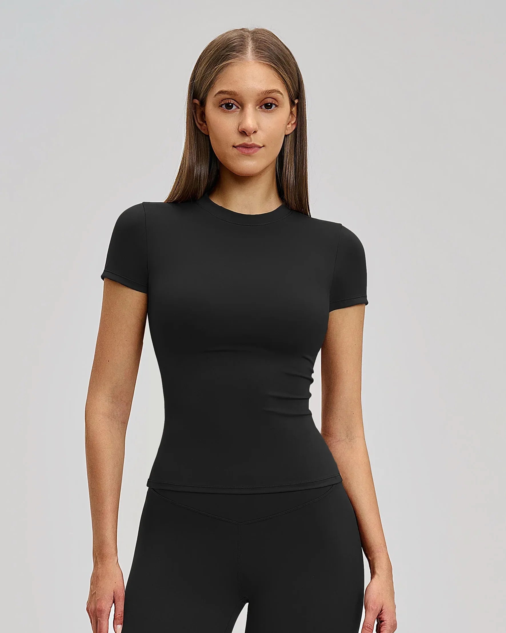 Mesh Cover-Up Short-Sleeve Tee
