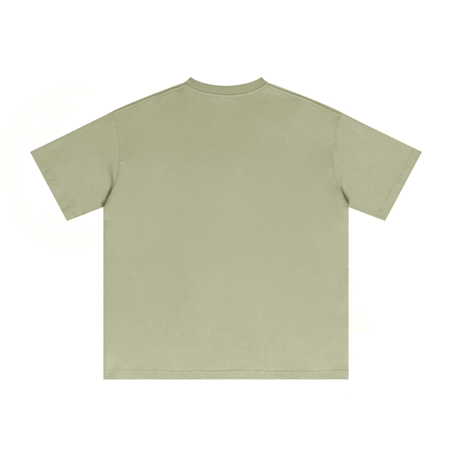 Men Solid Color Loose Fit T-Shirt