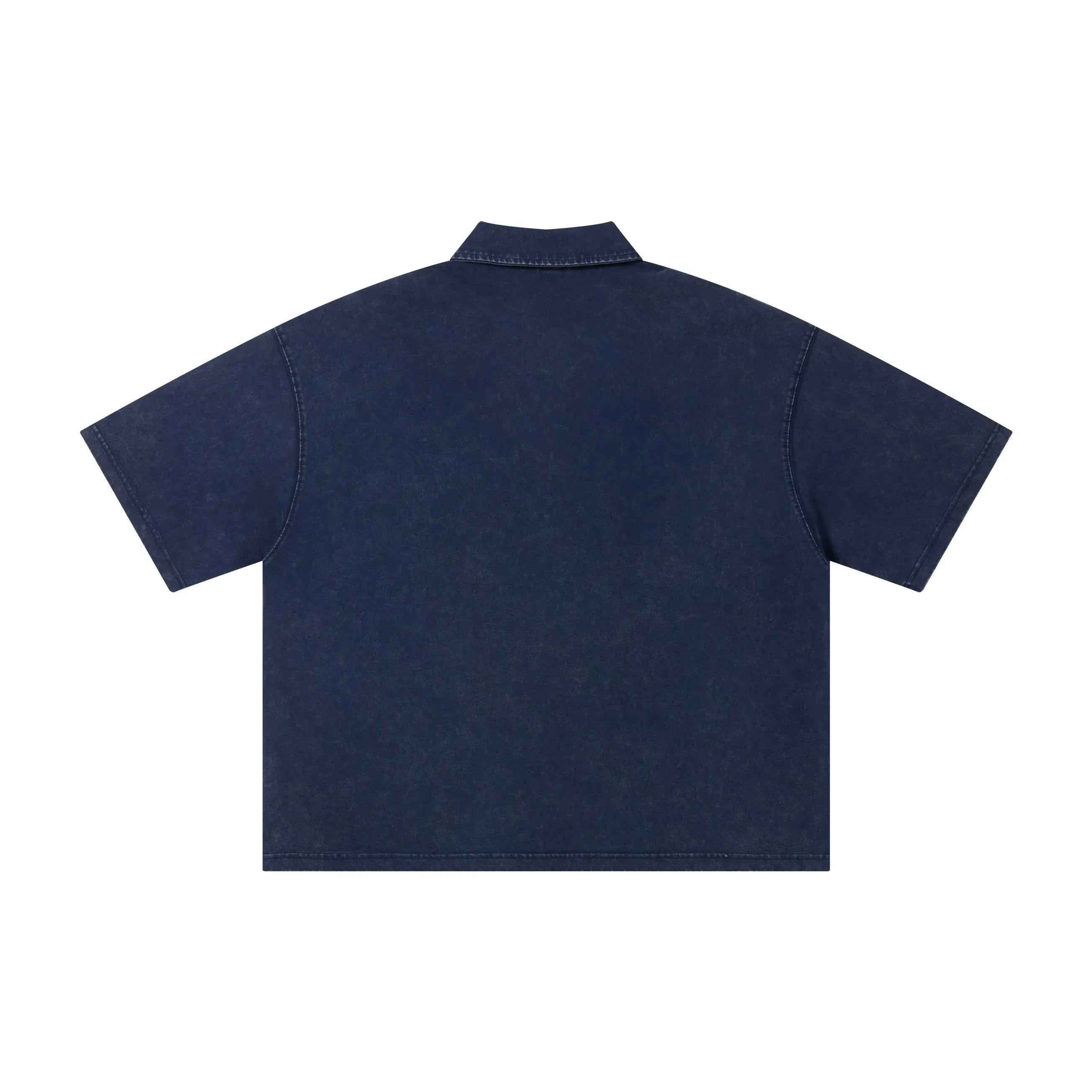 Spring Washed Box Fit Polo Shirt