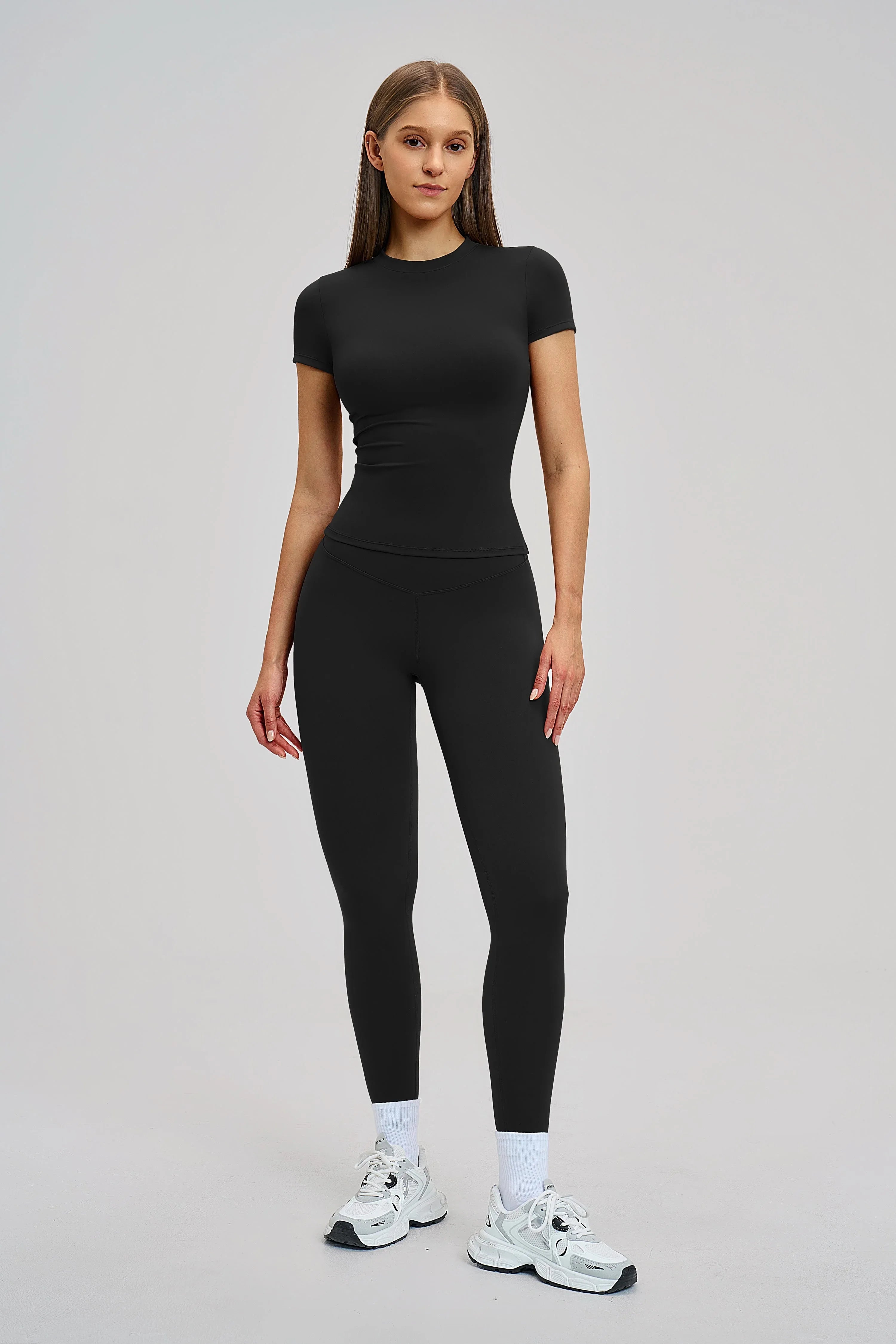 Mesh Cover-Up Short-Sleeve Tee