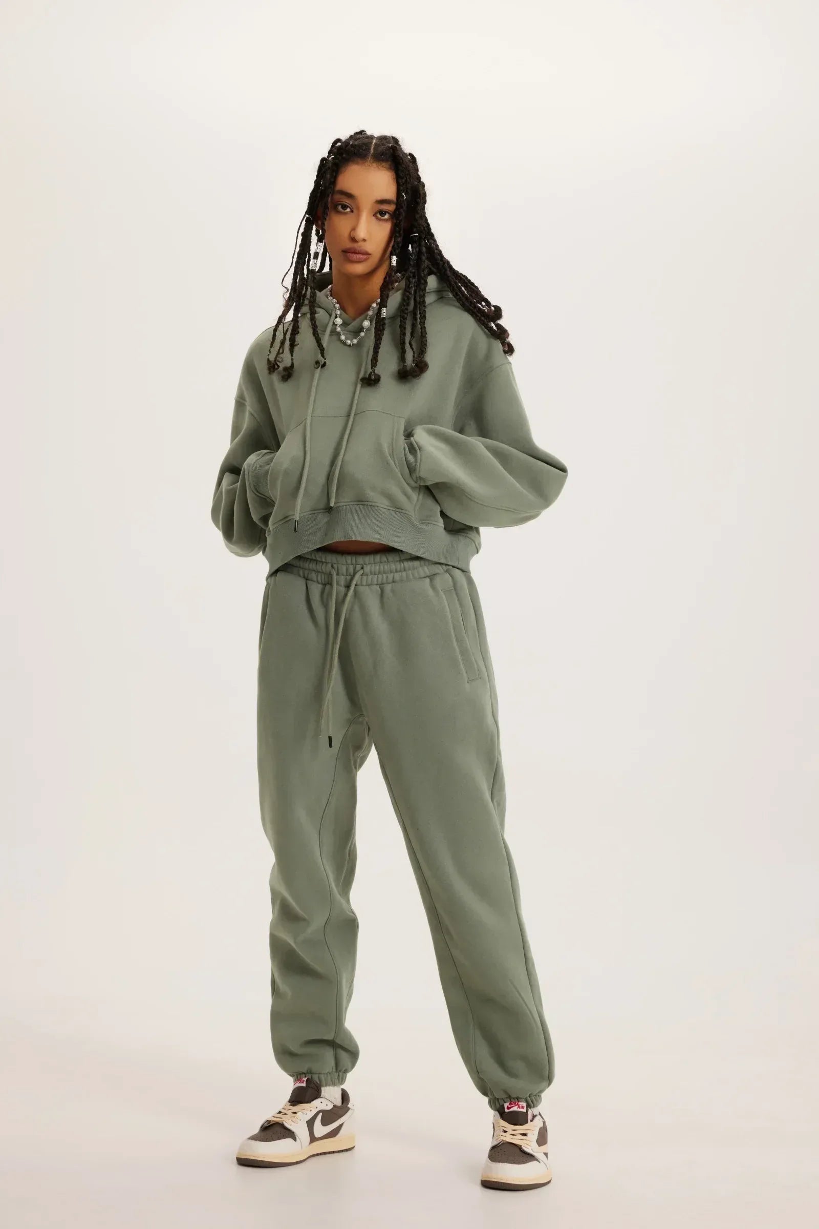 345G Fleece-Lined Sweatpants
