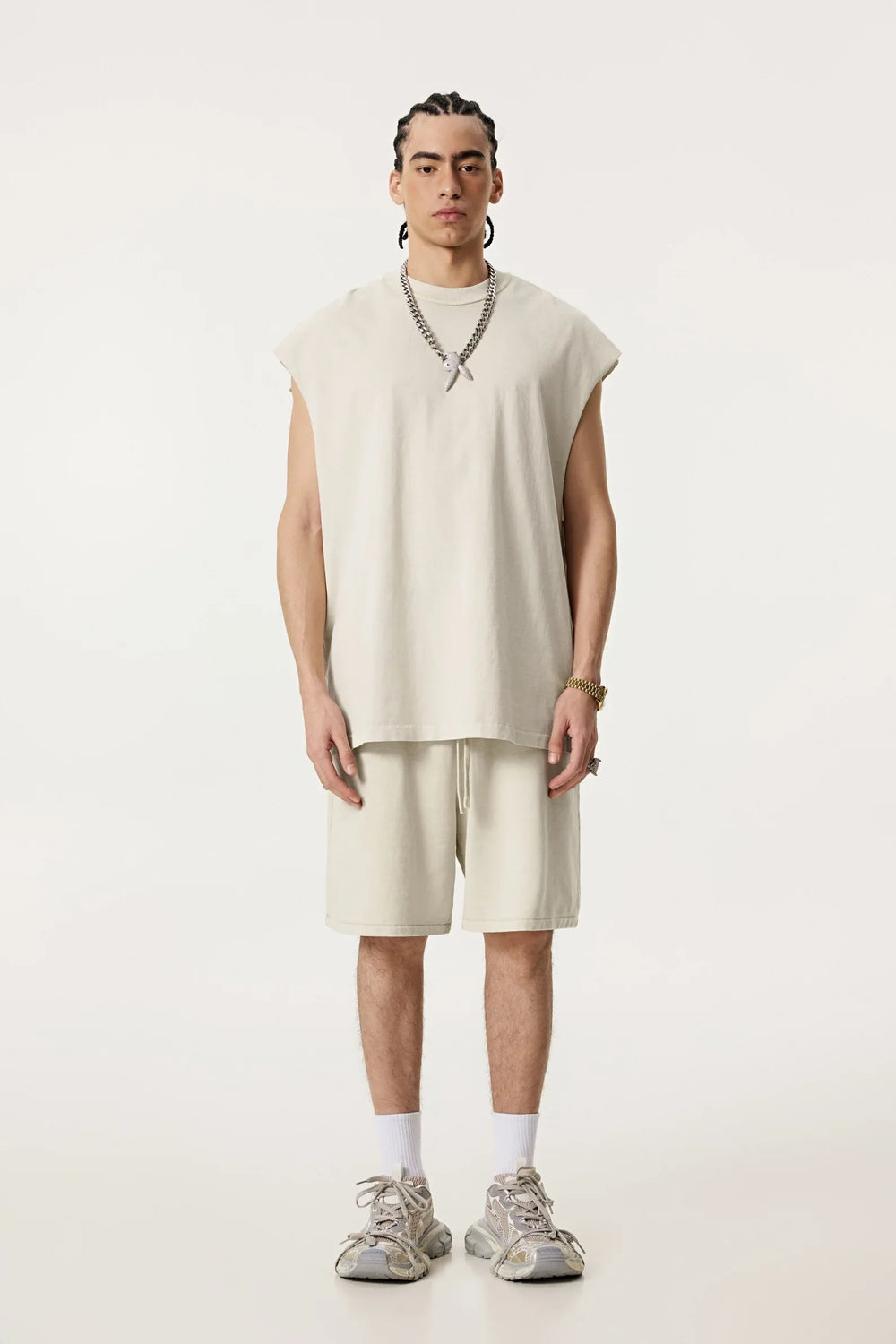 Oversized Sleeveless Tank Top