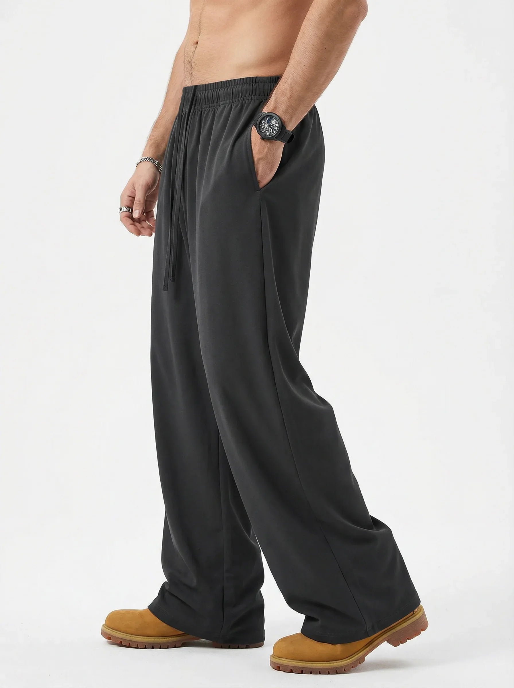 Loose Leg Unisex Wide Pants
