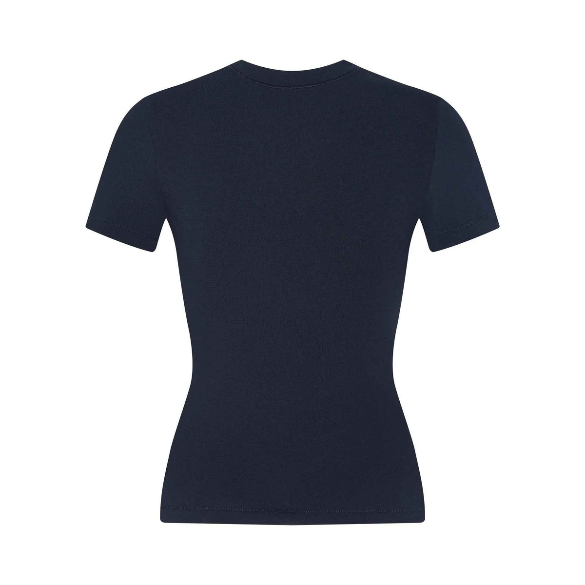 High-Stretch Cropped Fitted Tee