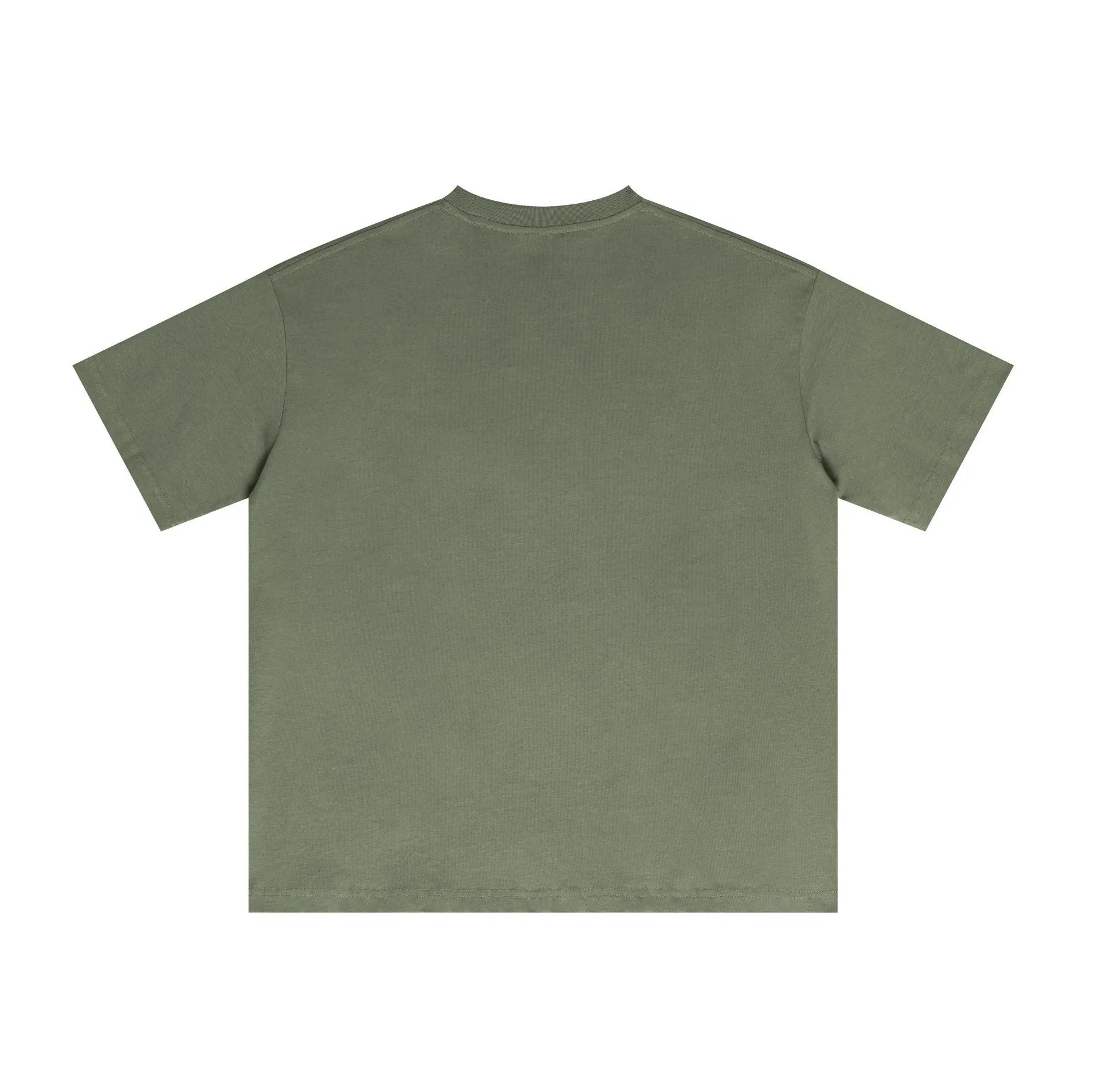 Men Solid Color Loose Fit T-Shirt
