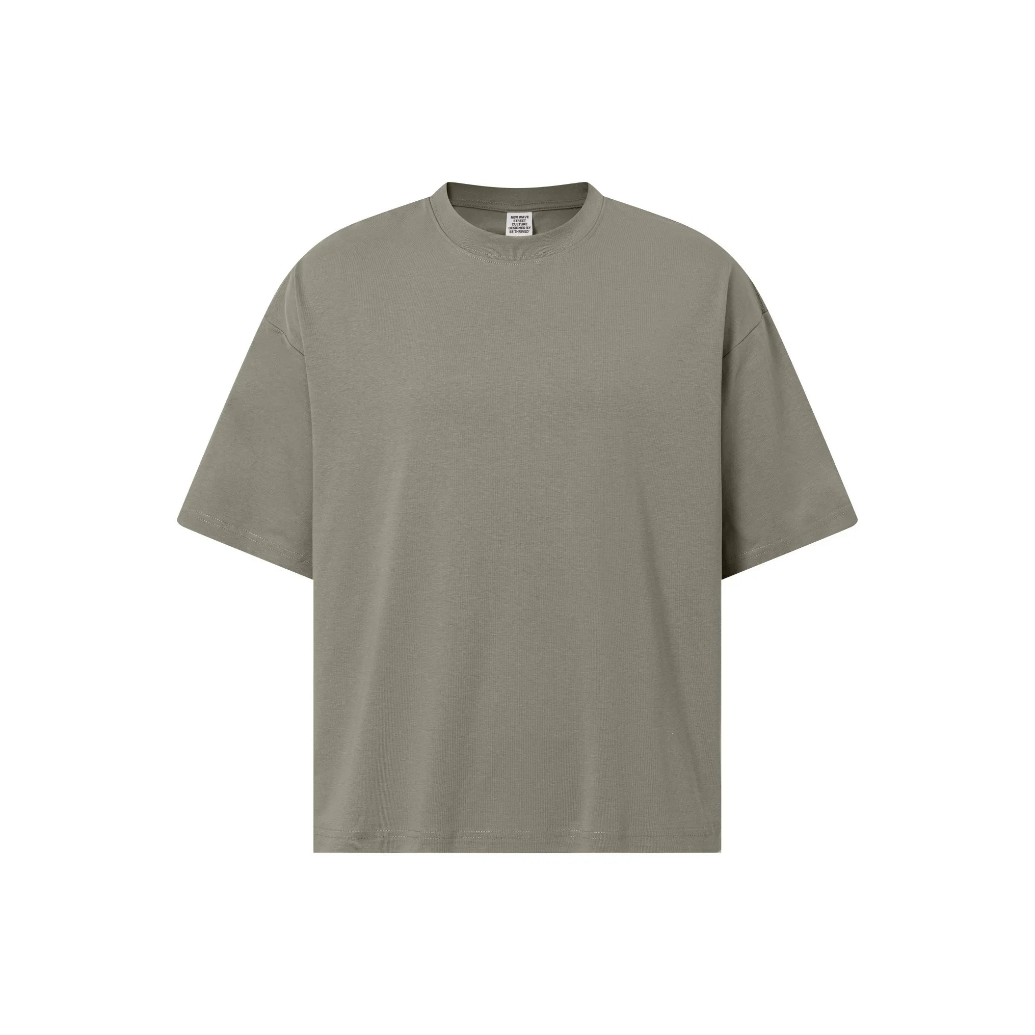 Men’s Oversized Solid Short Sleeve