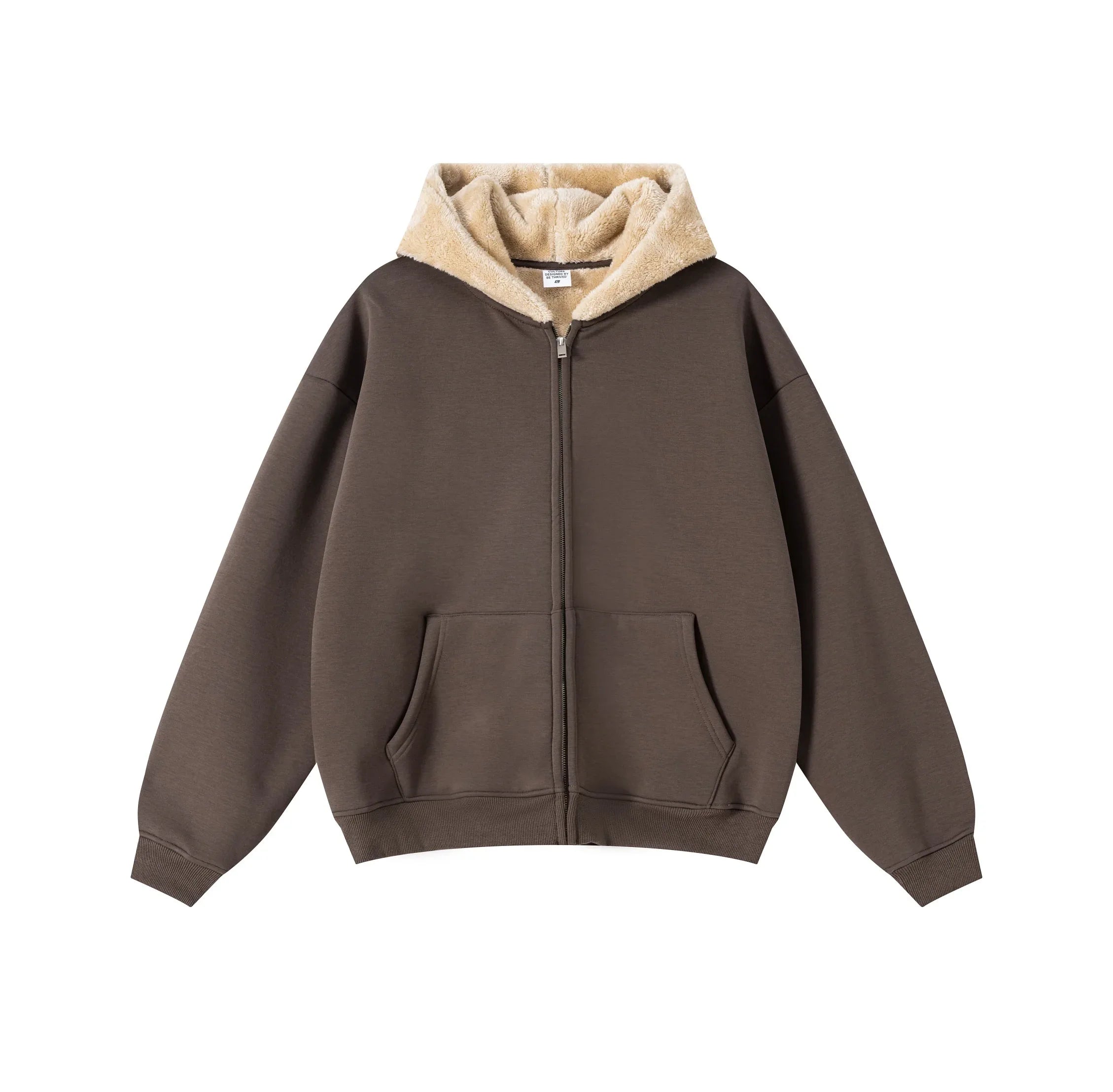 Autumn Fleece Zip-Up Hoodie