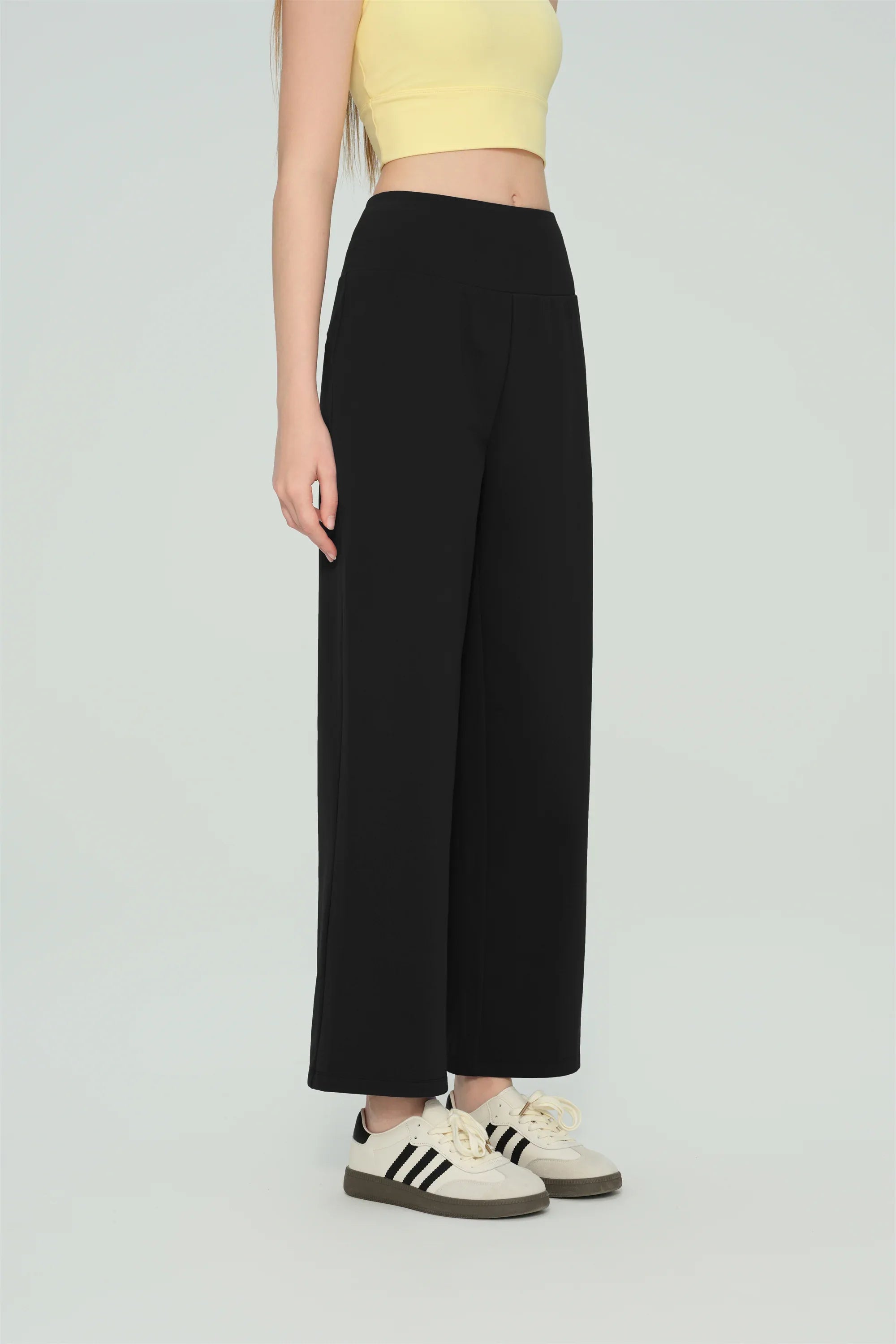 High-Waisted Wide-Leg Yoga Pants