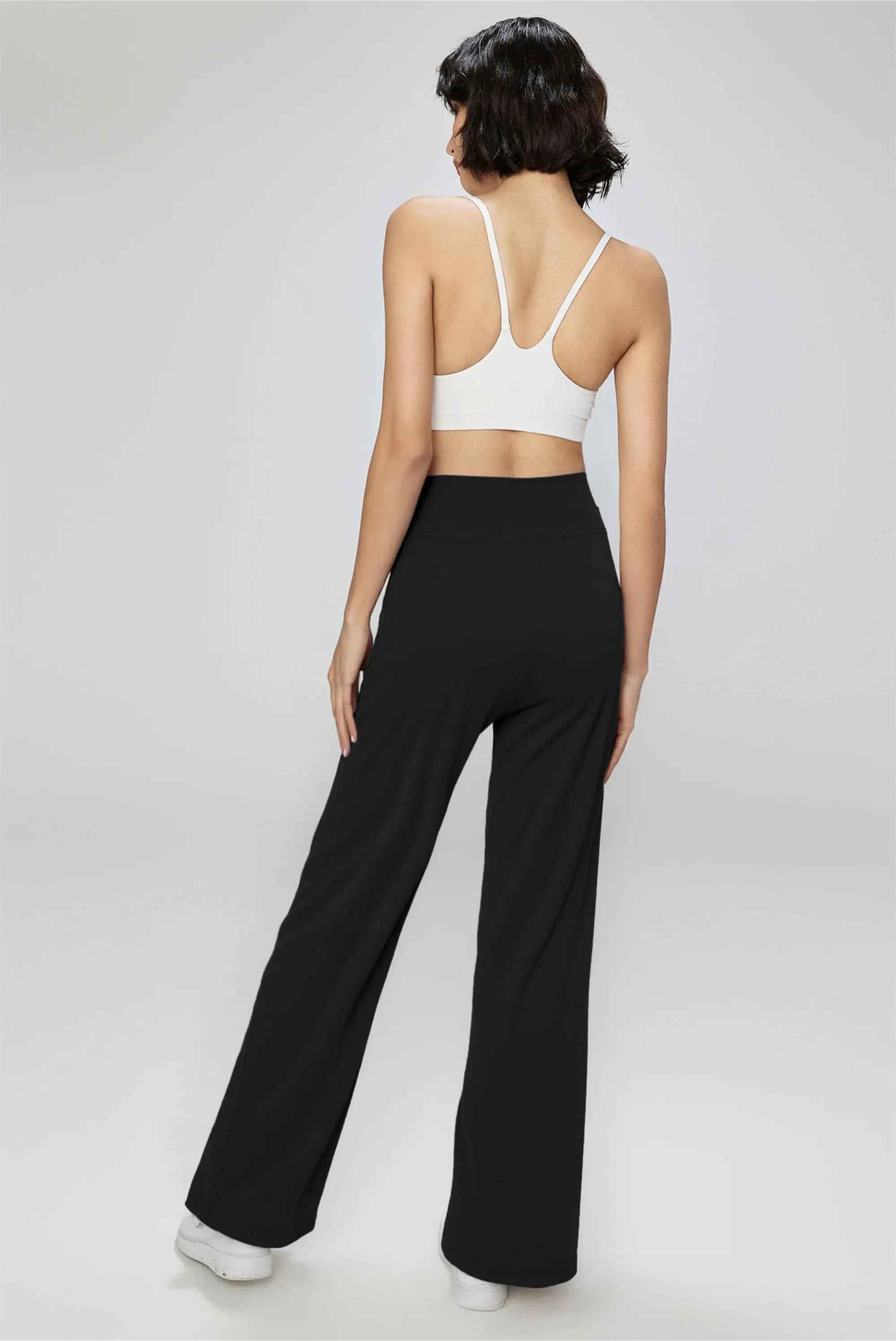 High-Waist Wide-Leg Pants