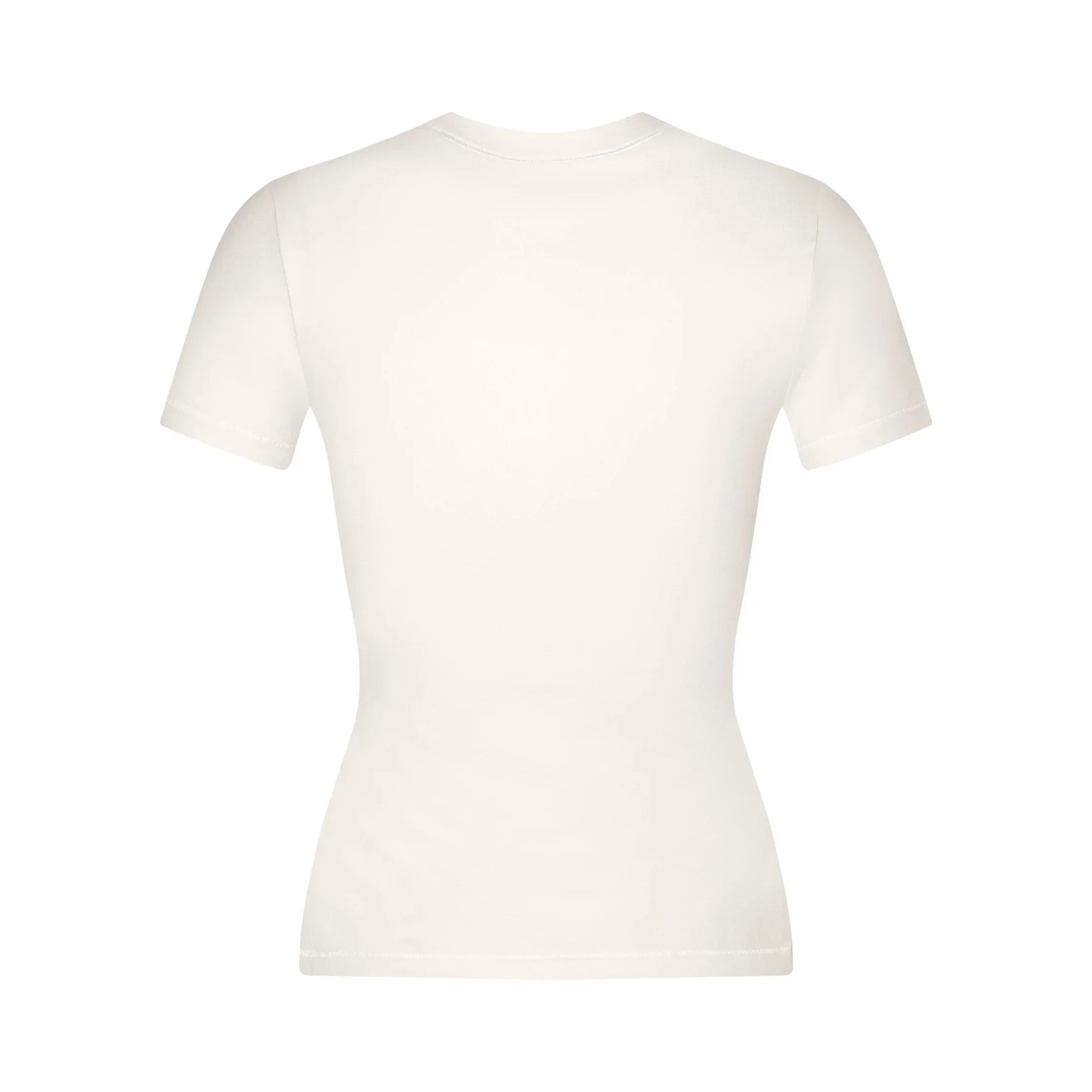 High-Stretch Cropped Fitted T-Shirt