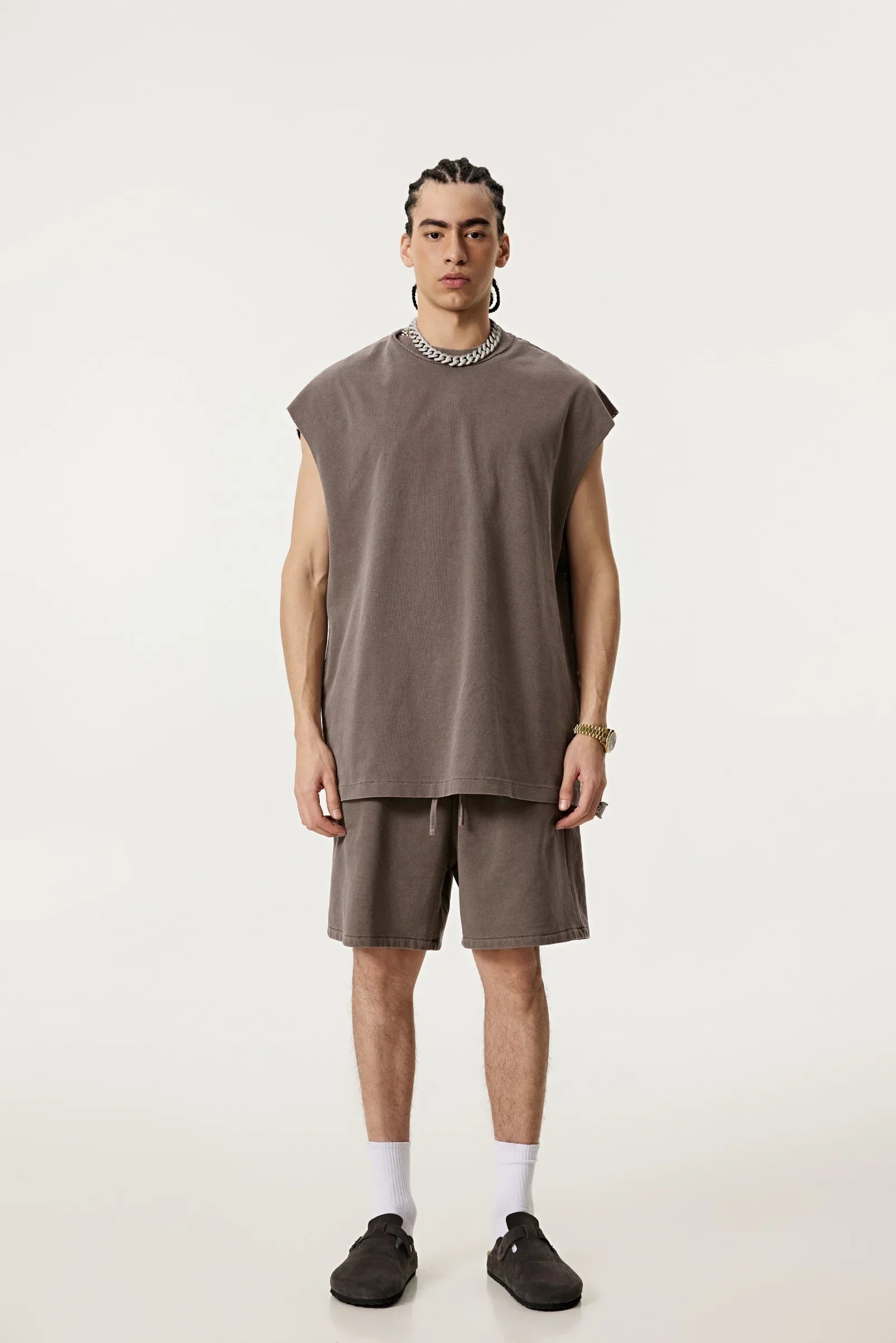 Oversized Sleeveless Tank Top