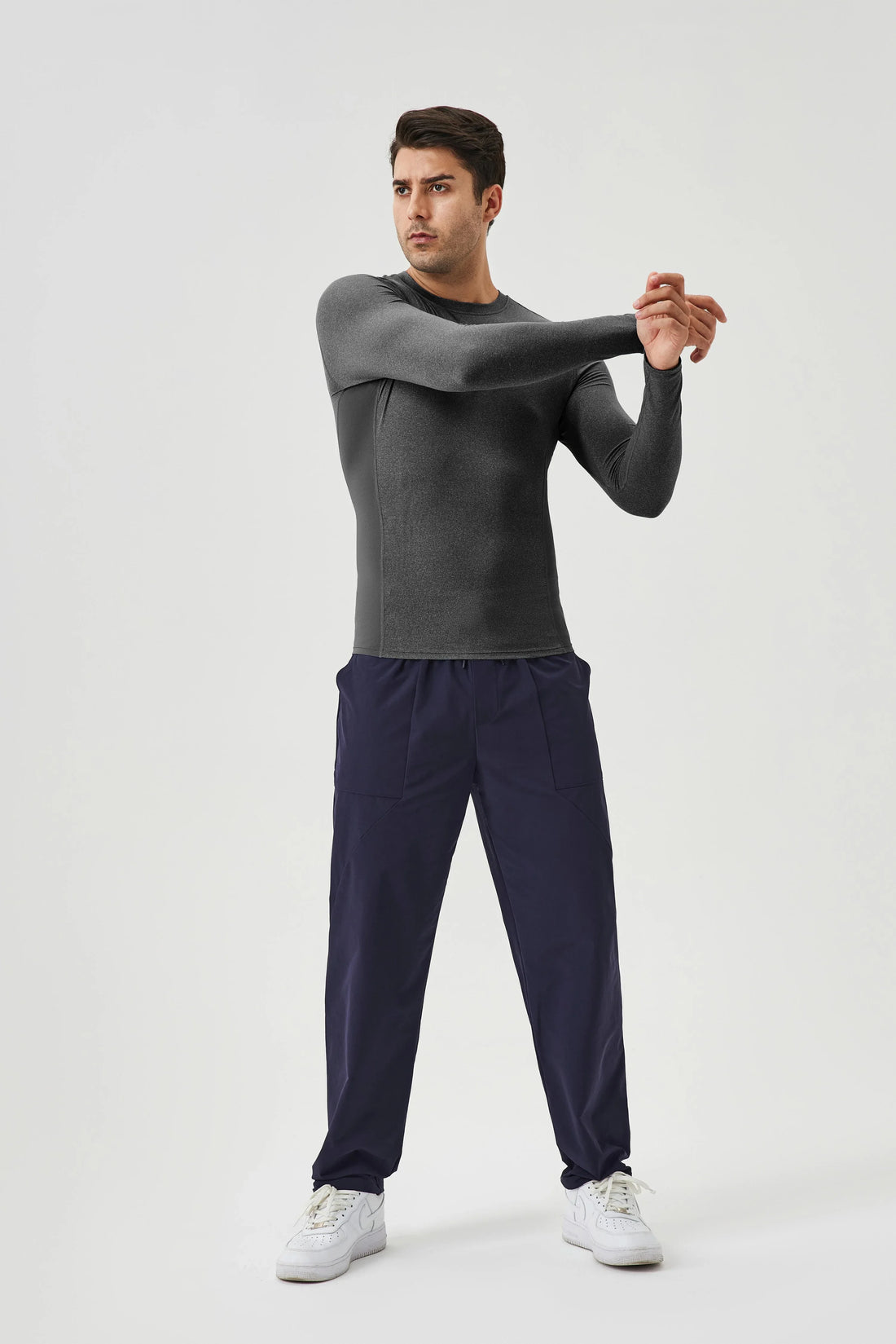 Men's High-Stretch Long-Sleeve Tee