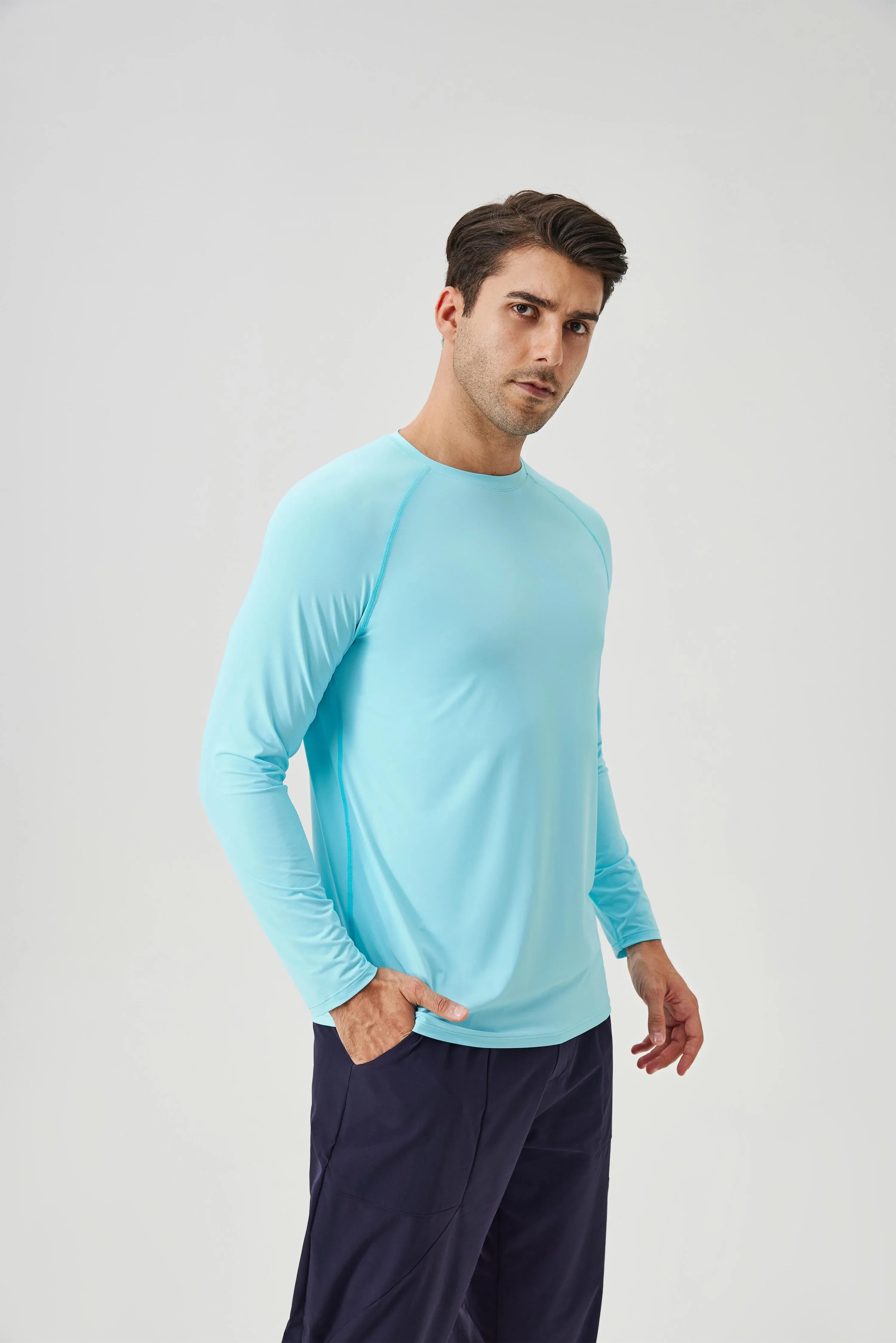 Men's Cooling UPF Long-Sleeve Tee