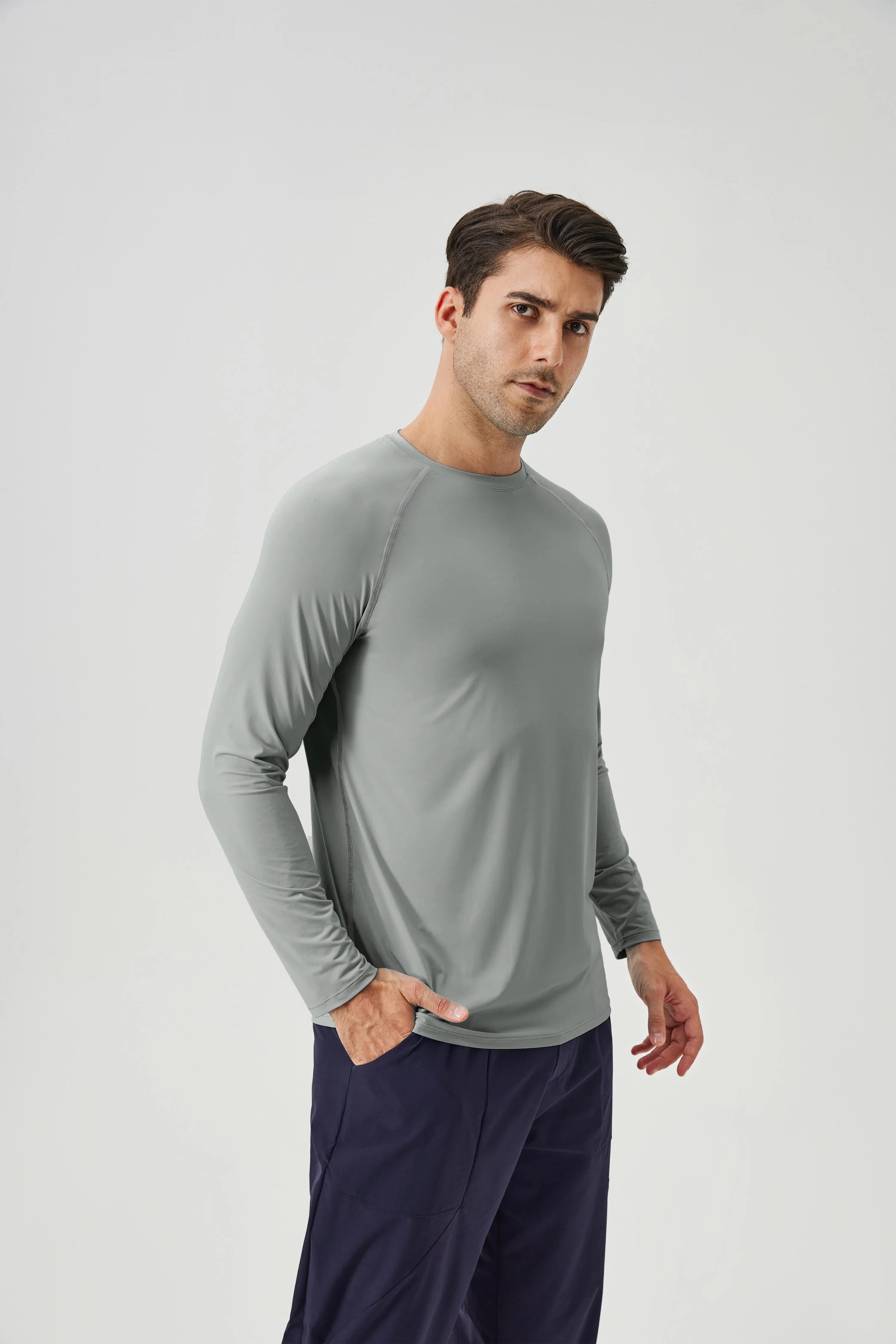 Men's Cooling UPF Long-Sleeve Tee