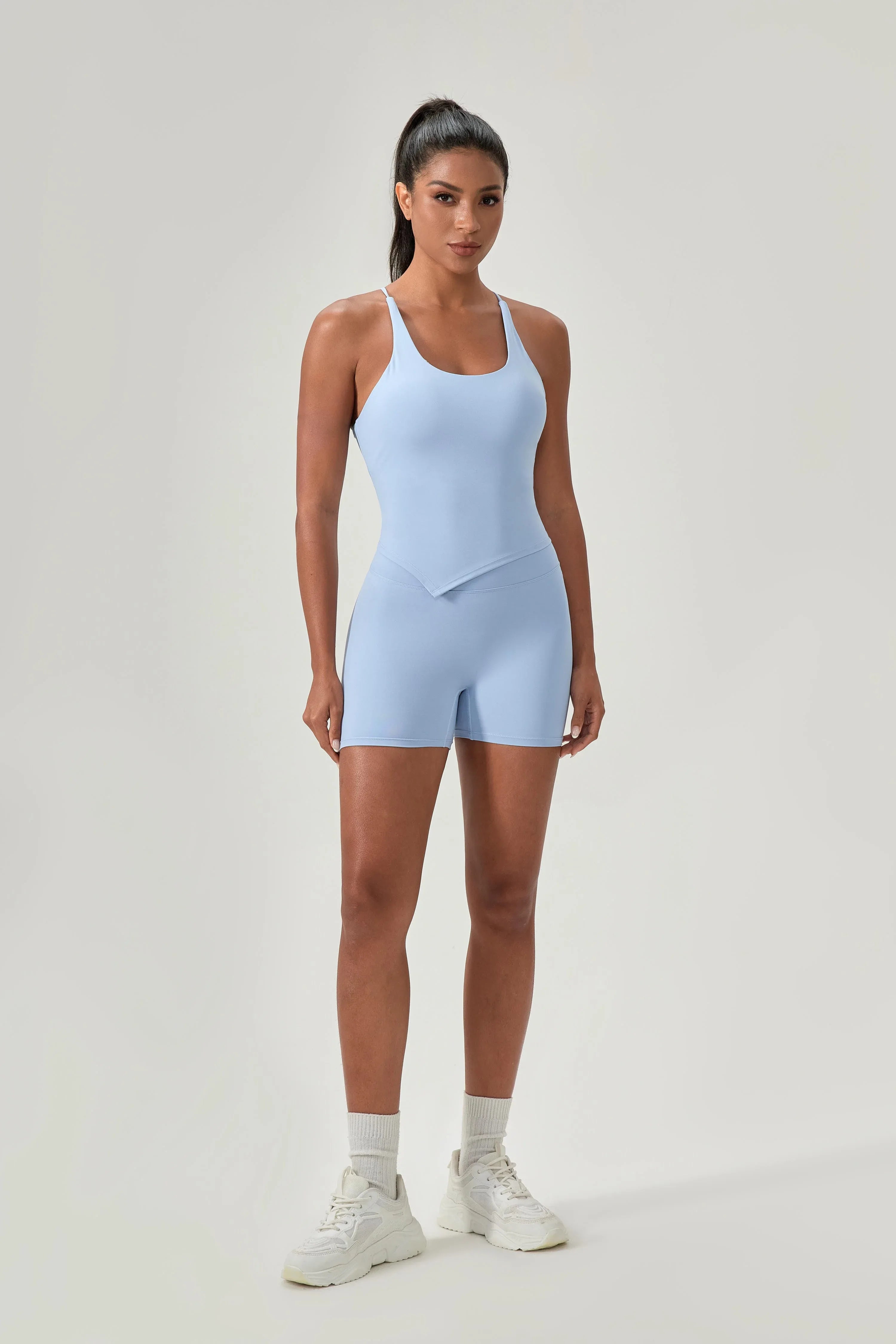High-Waist Scrunch Lifting Shorts
