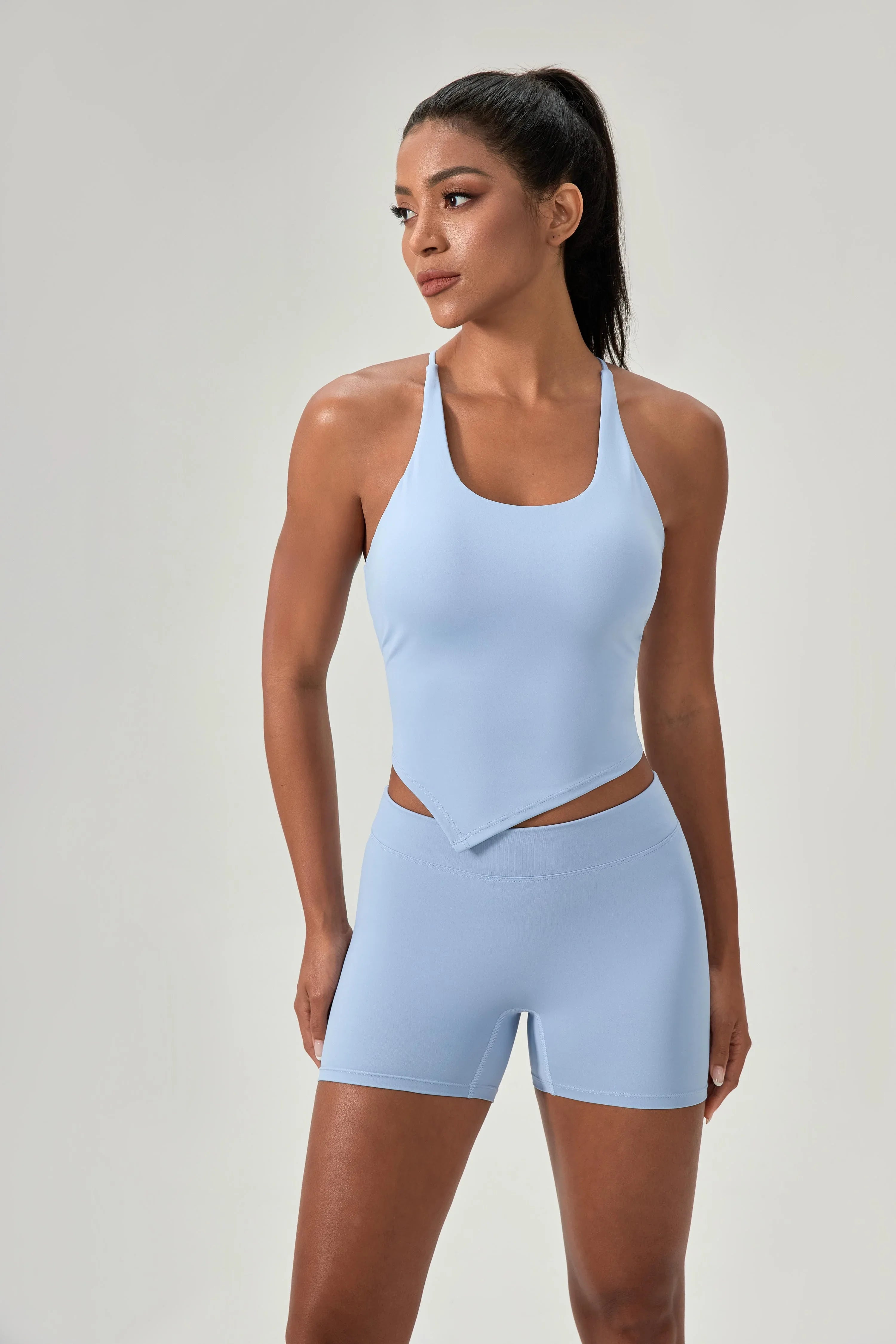 High-Waist Scrunch Lifting Shorts