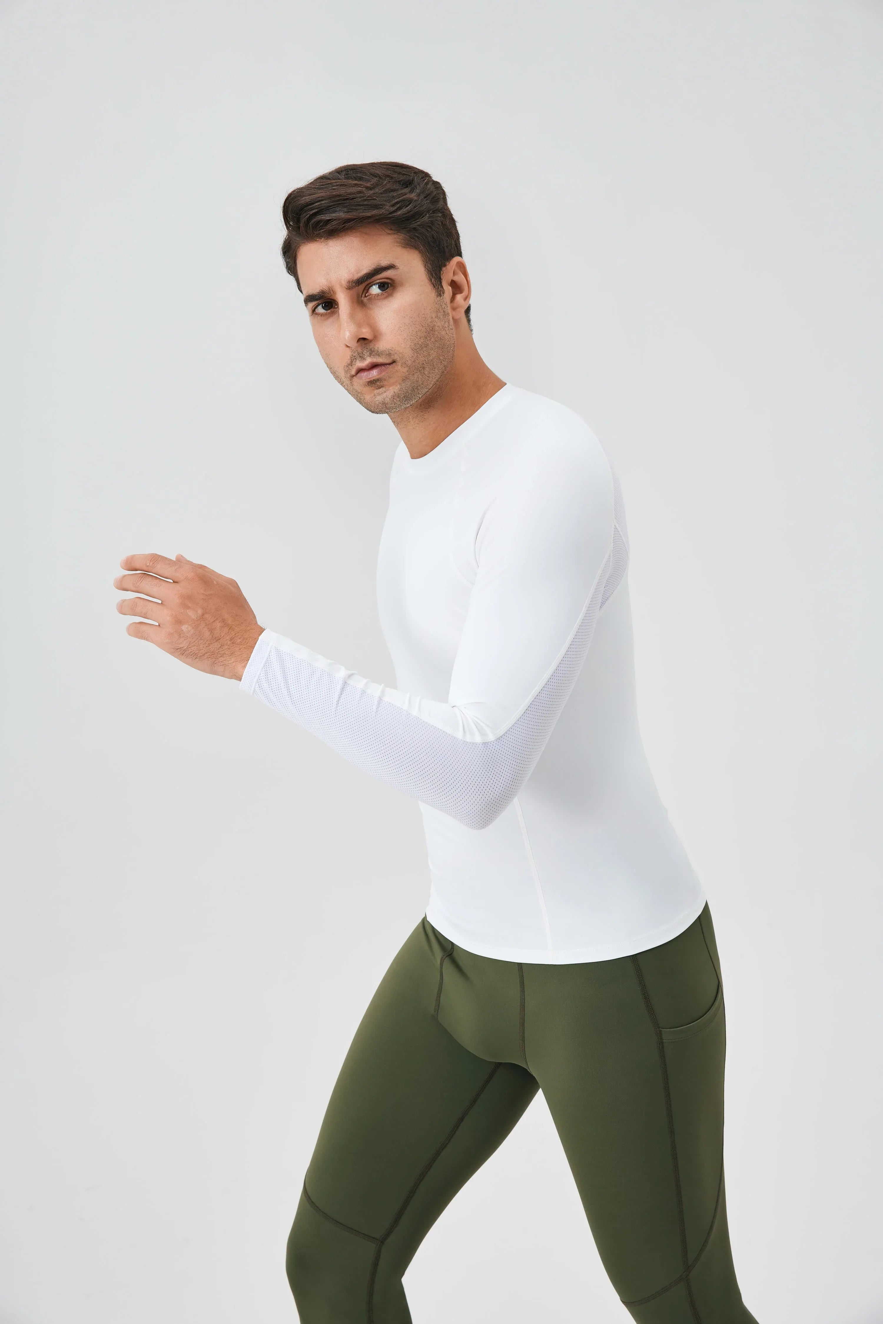 Men's Compression Long-Sleeve Top