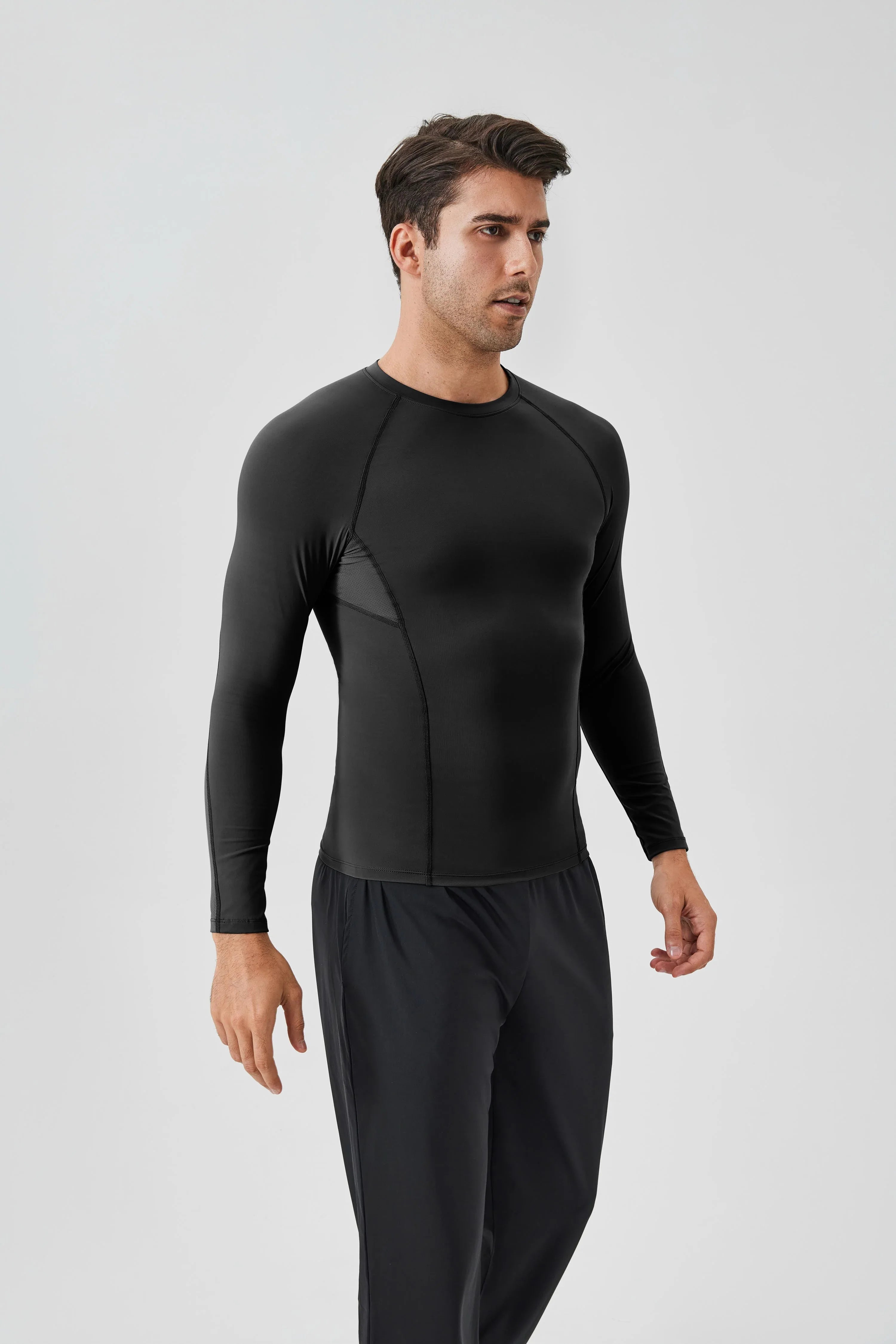 Men's Compression Long-Sleeve Top