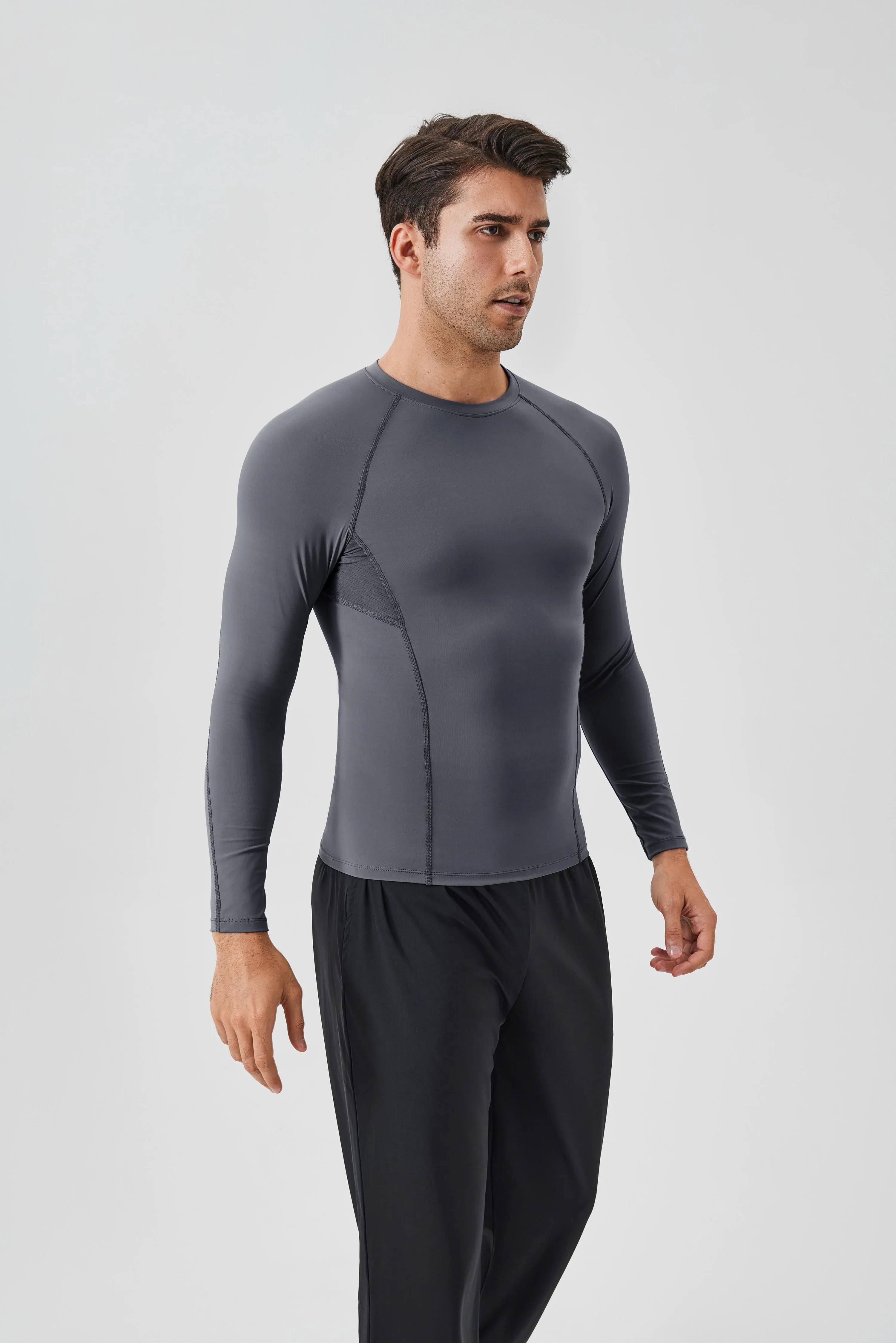 Men's Compression Long-Sleeve Top