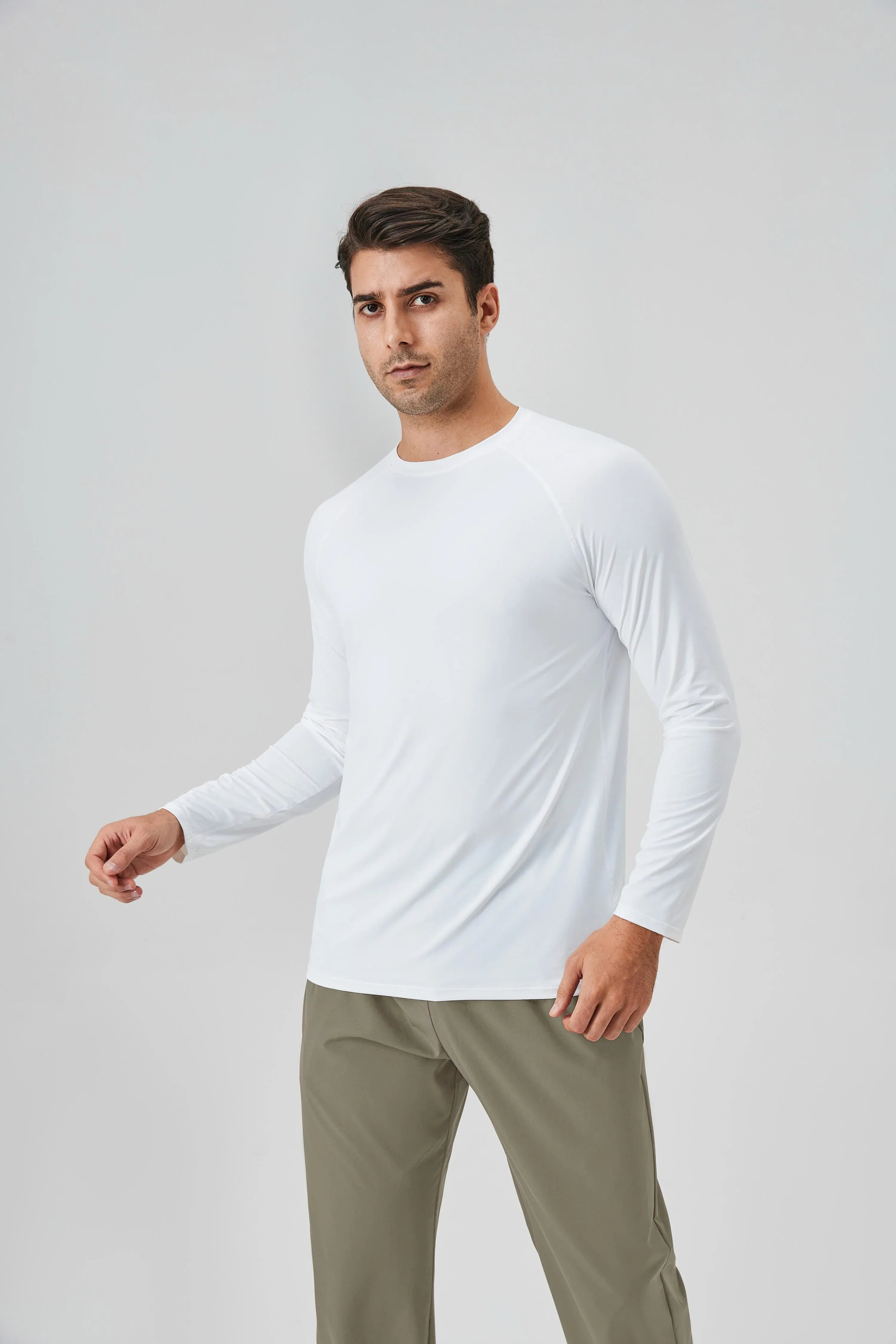 Men's Cooling UPF Long-Sleeve Tee