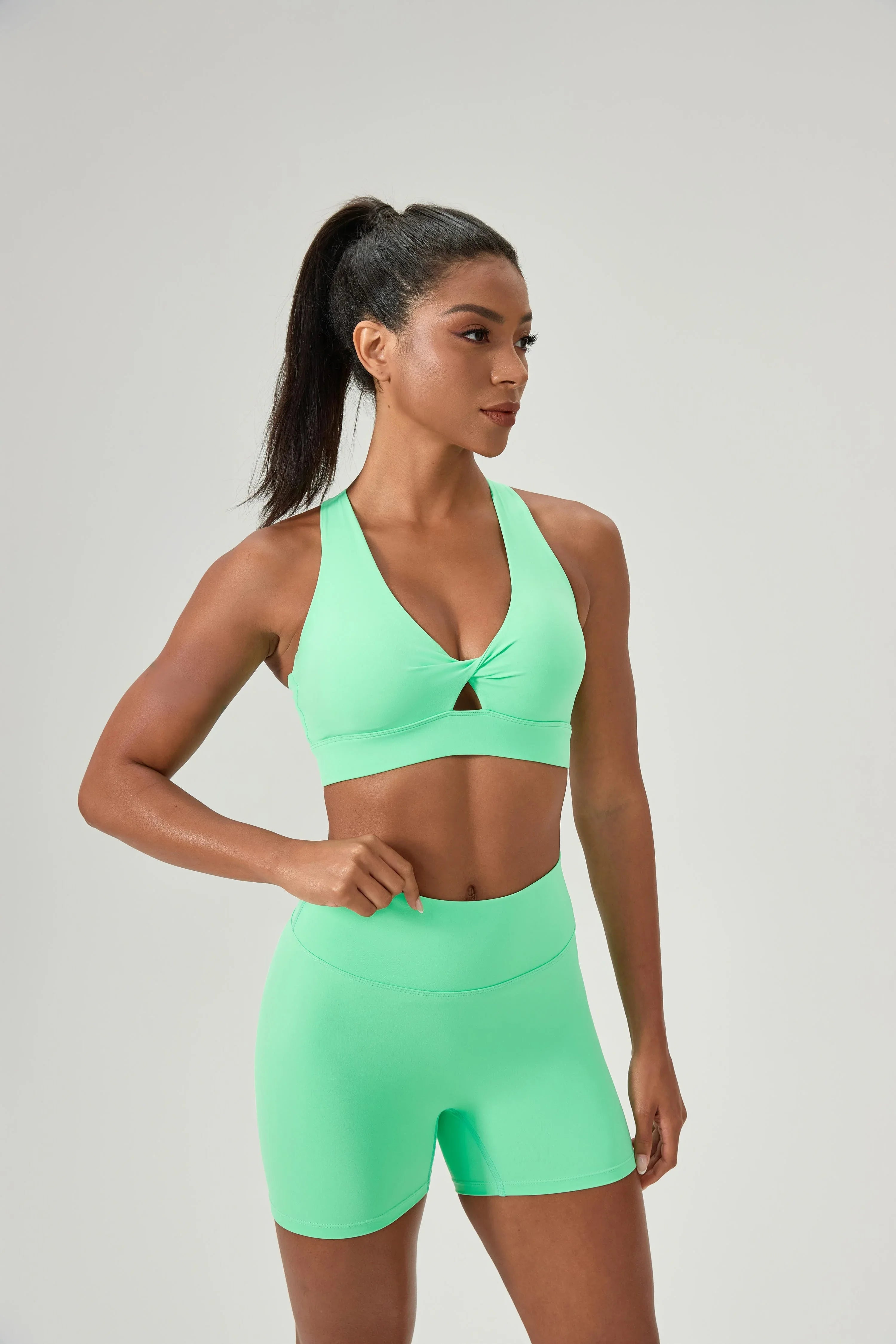 High-Waist Scrunch Lifting Shorts