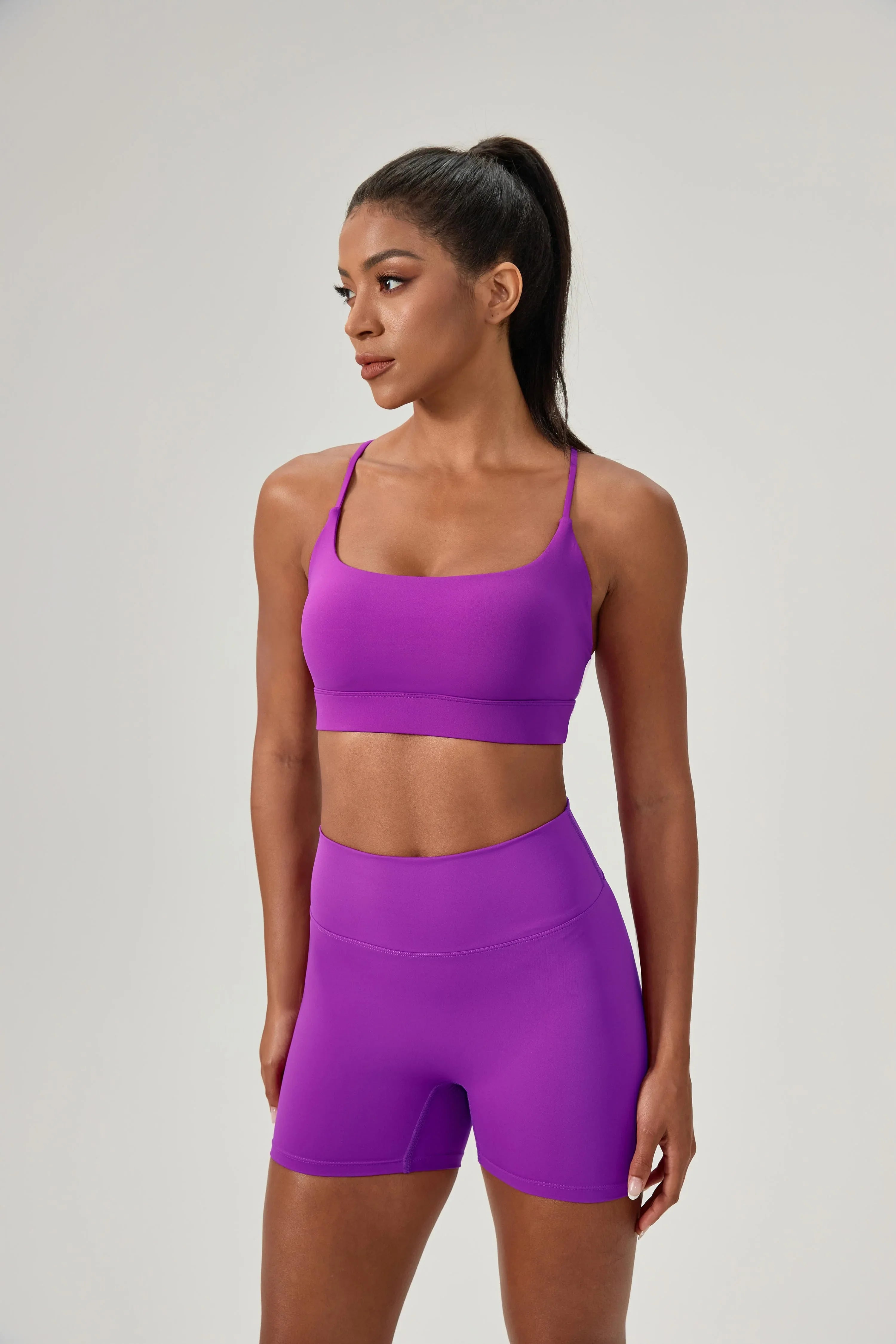 High-Waist Scrunch Lifting Shorts