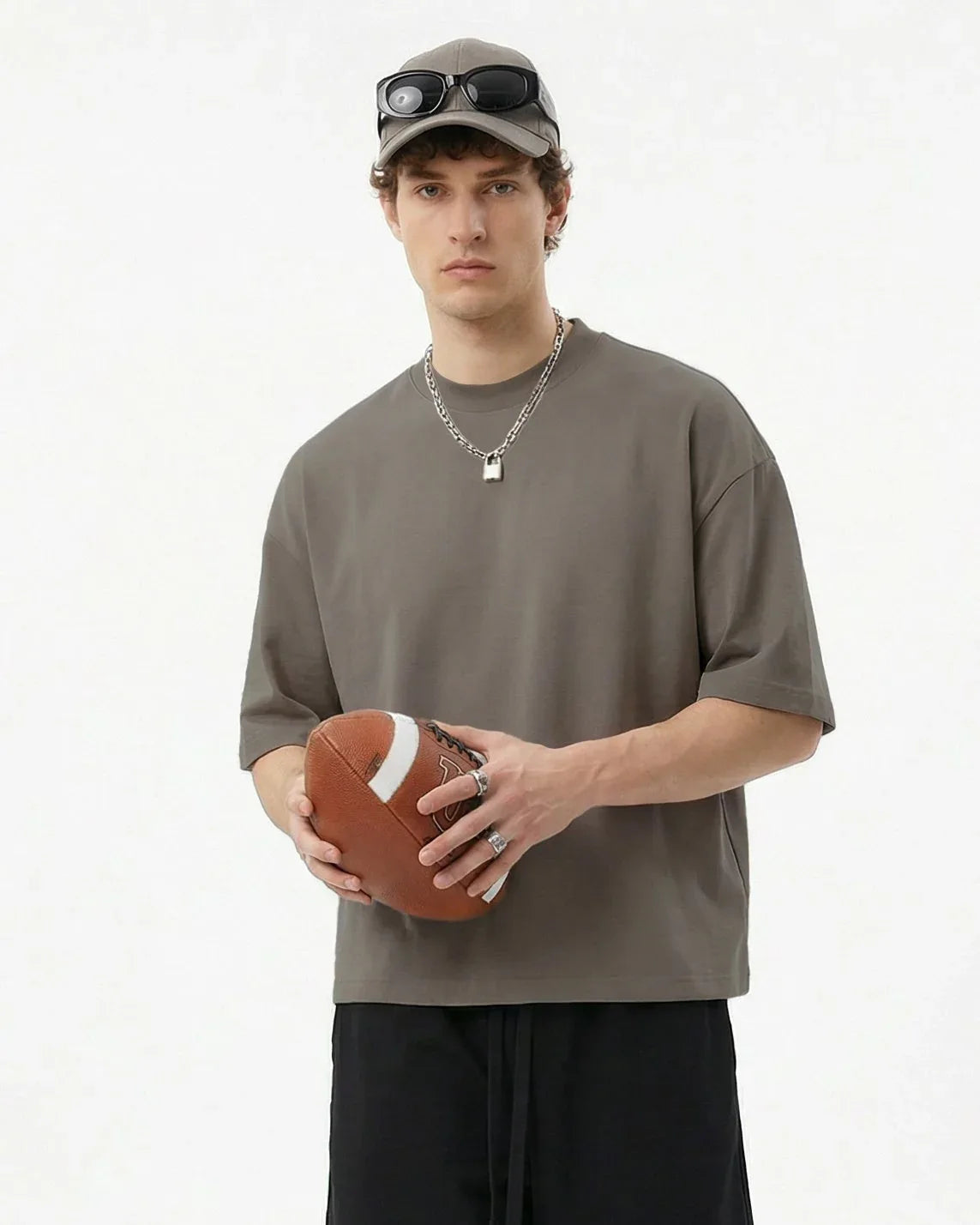 Cotton Boxy Short Sleeve T-Shirt