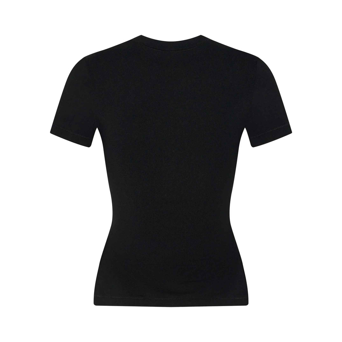High-Stretch Cropped Fitted Tee
